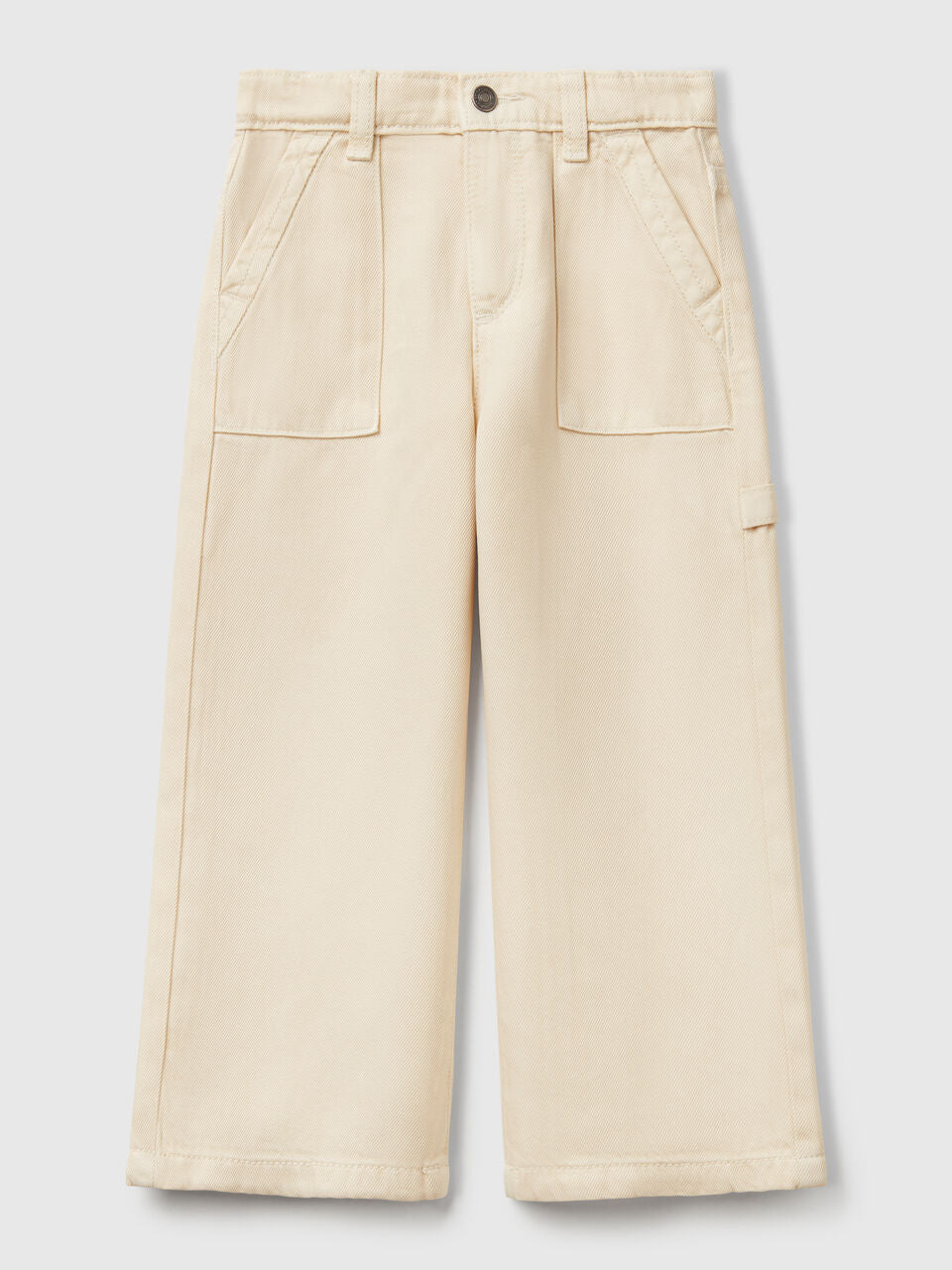 FLOWY TROUSERS WITH TAPERED LEG
