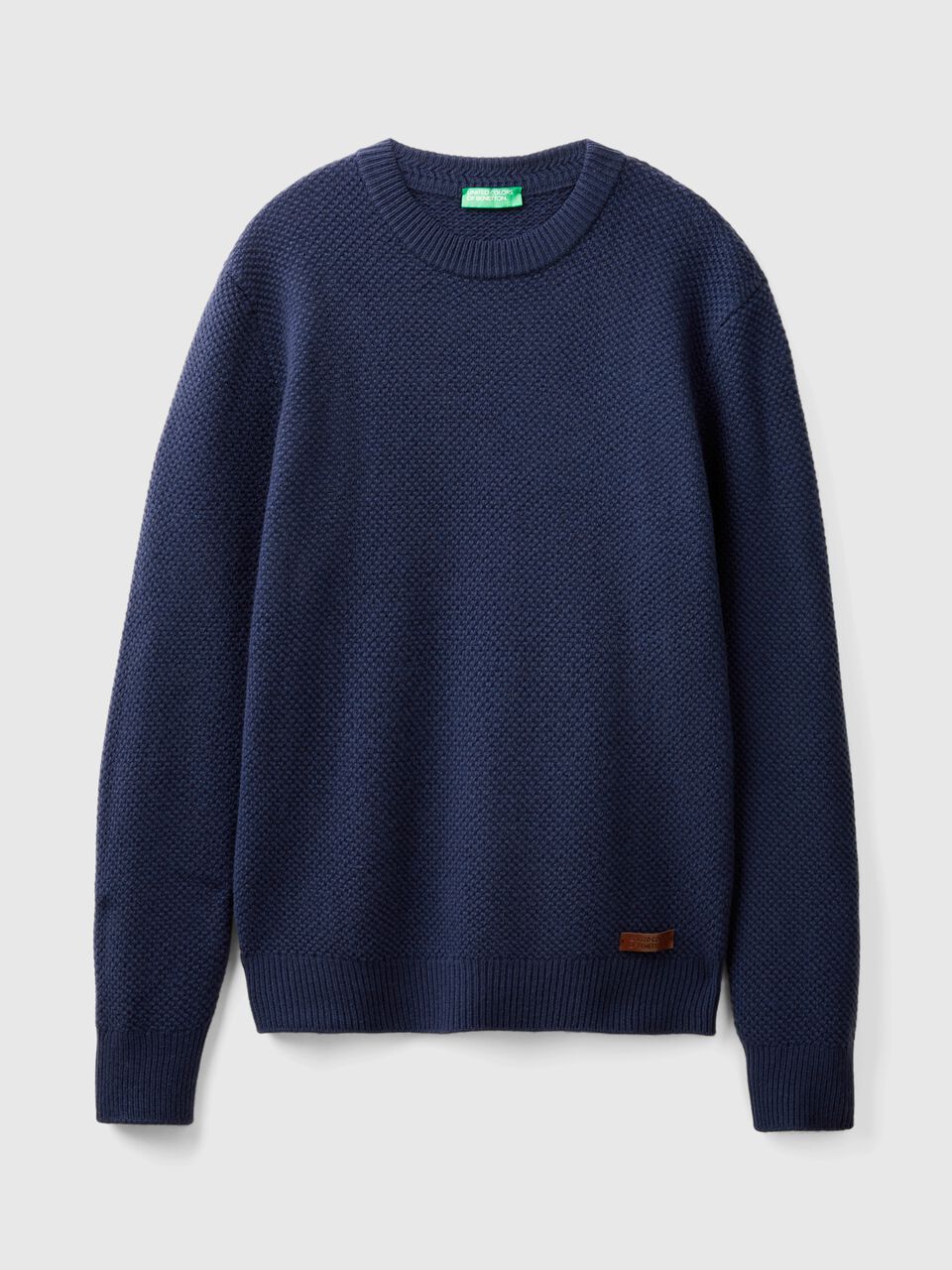 CREW NECK SWEATER IN WOOL BLEND