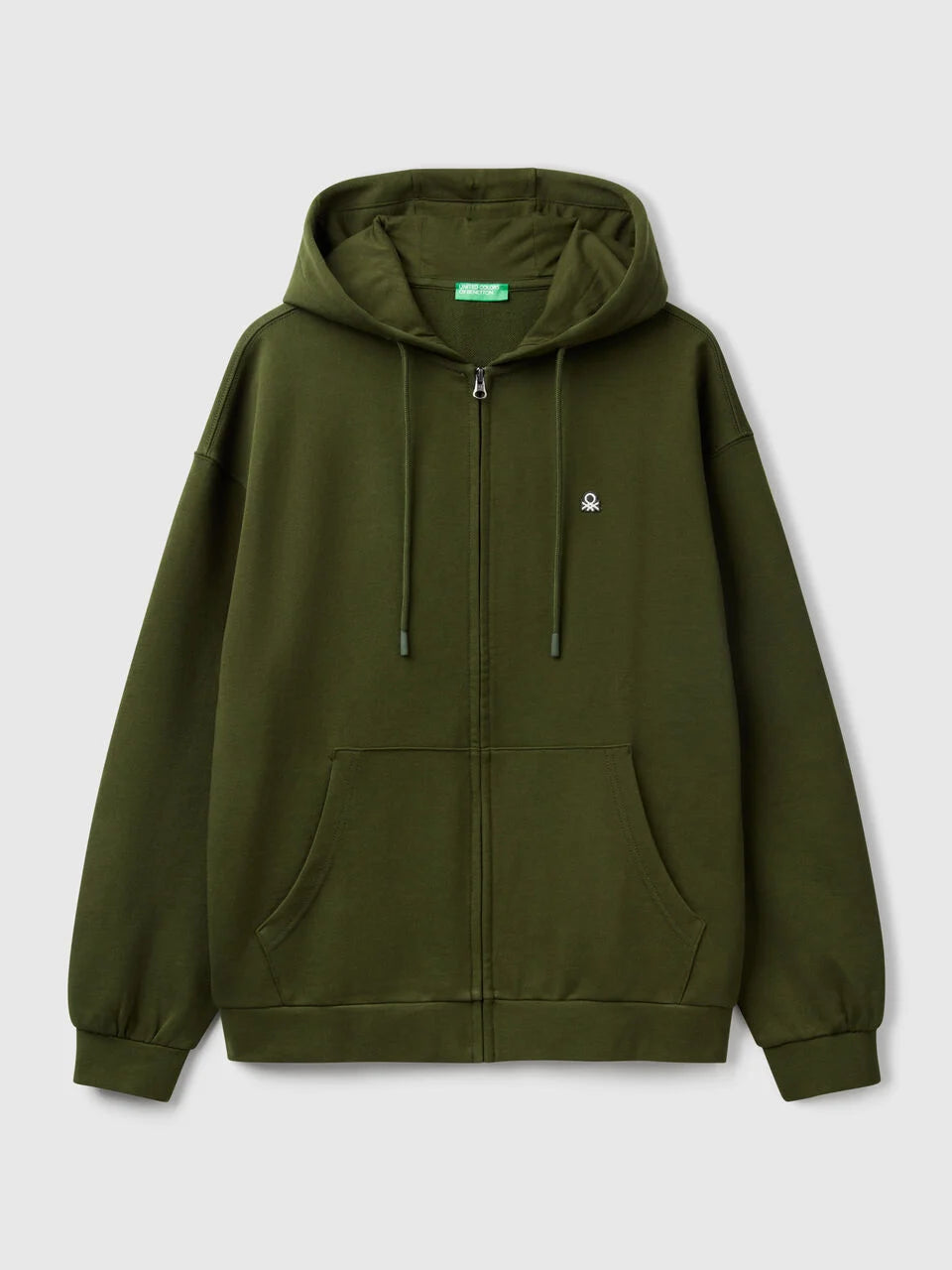 ZIP-UP HOODIE IN COTTON