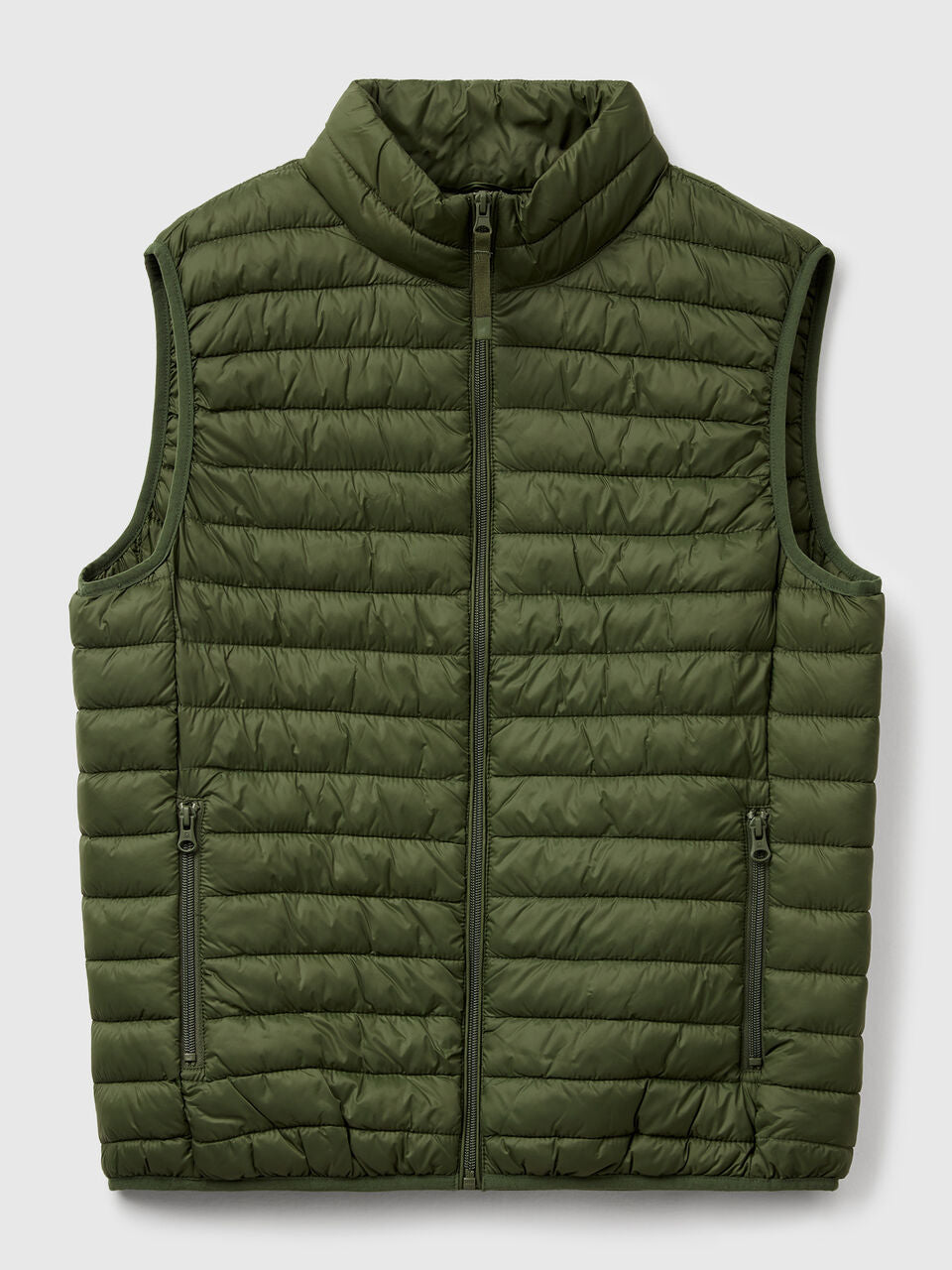 SLEEVELESS REGULAR FIT JACKET WITH PADDING