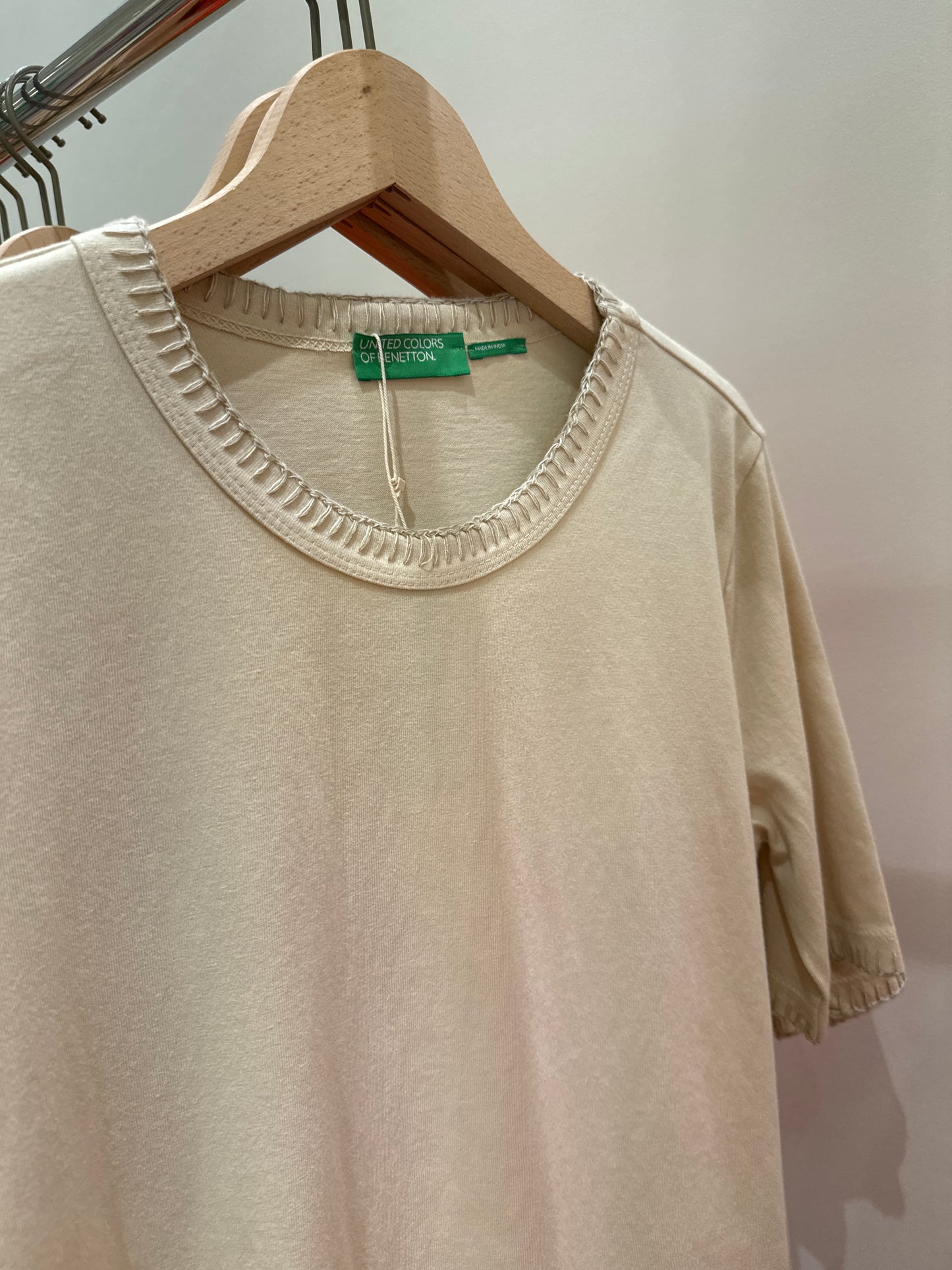 COTTON CREW NECK T-SHIRT