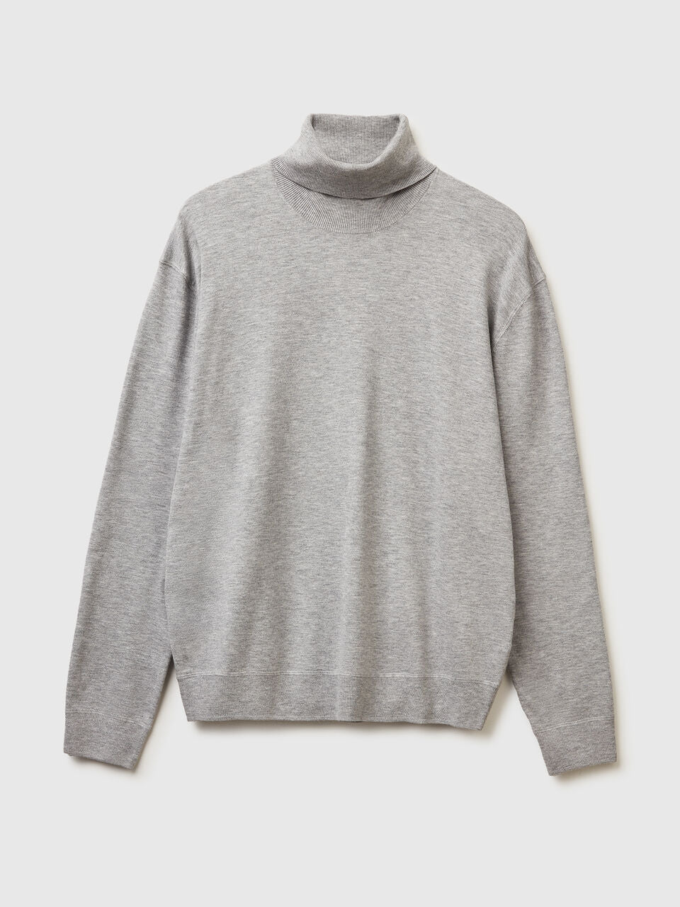 ROLLED COLLAR IN VISCOSE MIXTURE