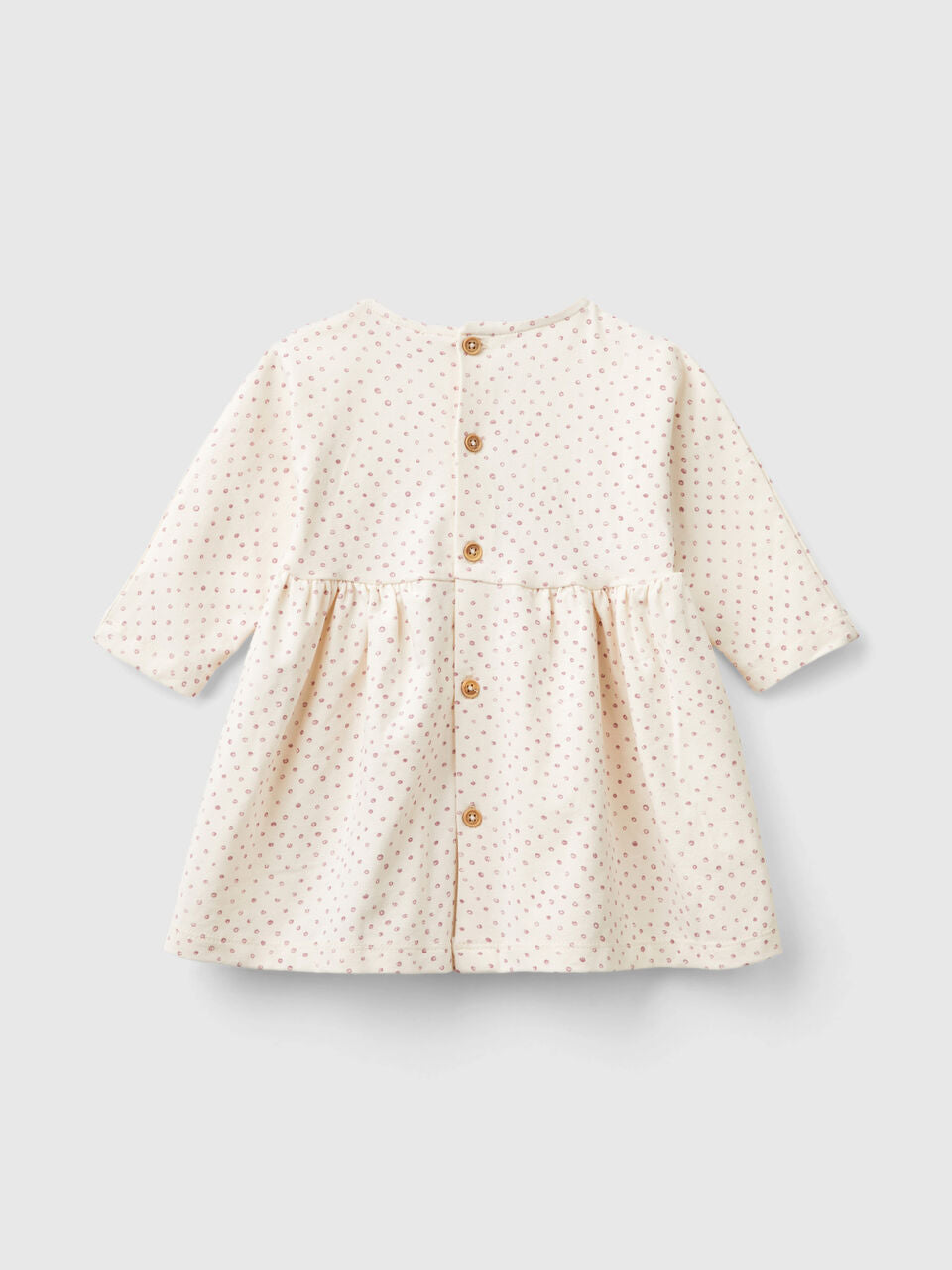 PATTERNED DRESS WITH BOW