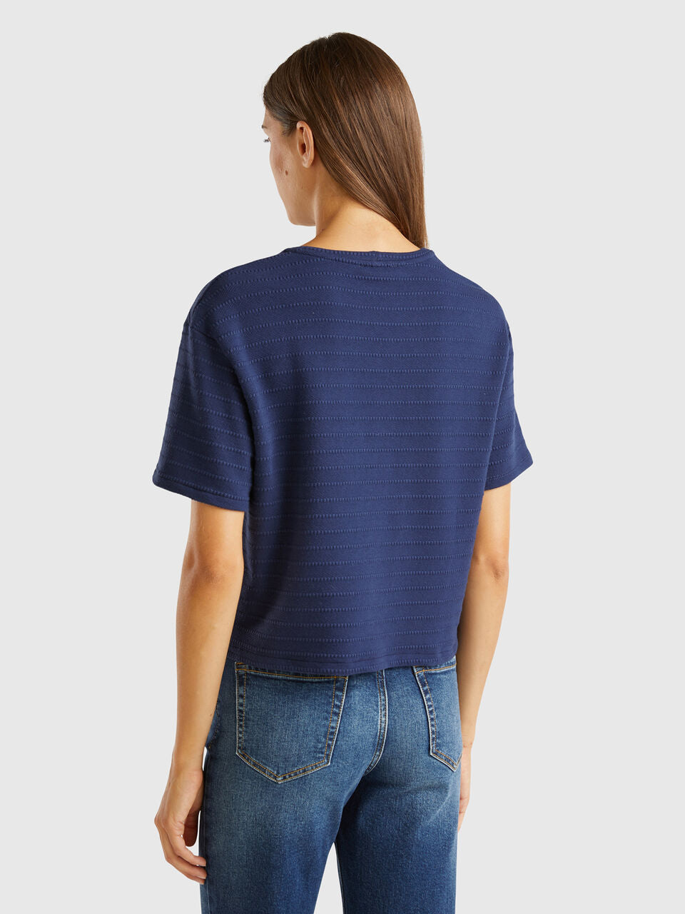 CREW NECK T-SHIRT WITH POCKETS