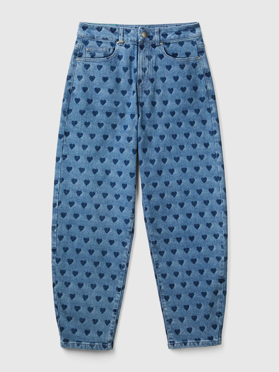 Jeans with hearts