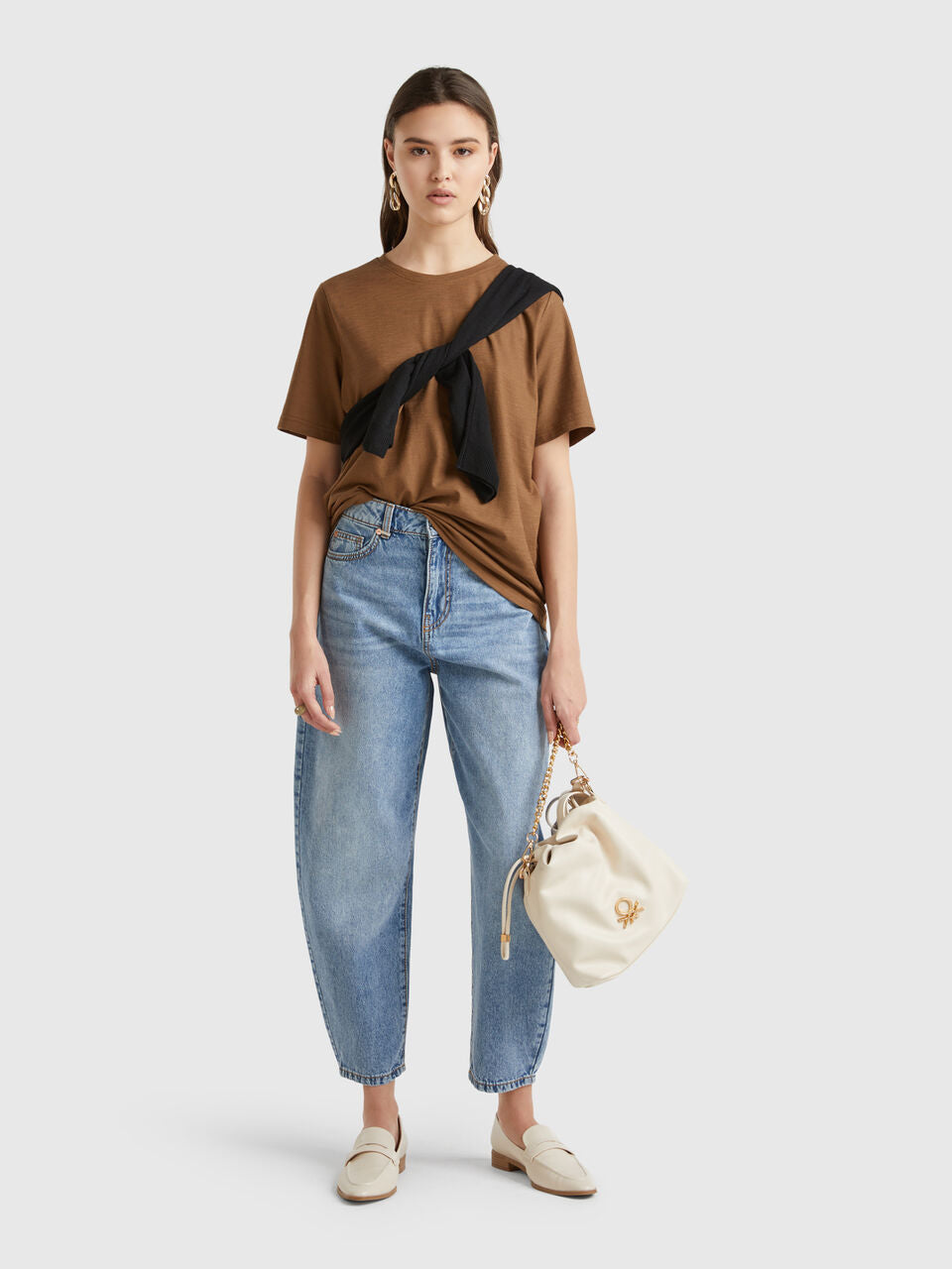 BALLOON FIT JEANS