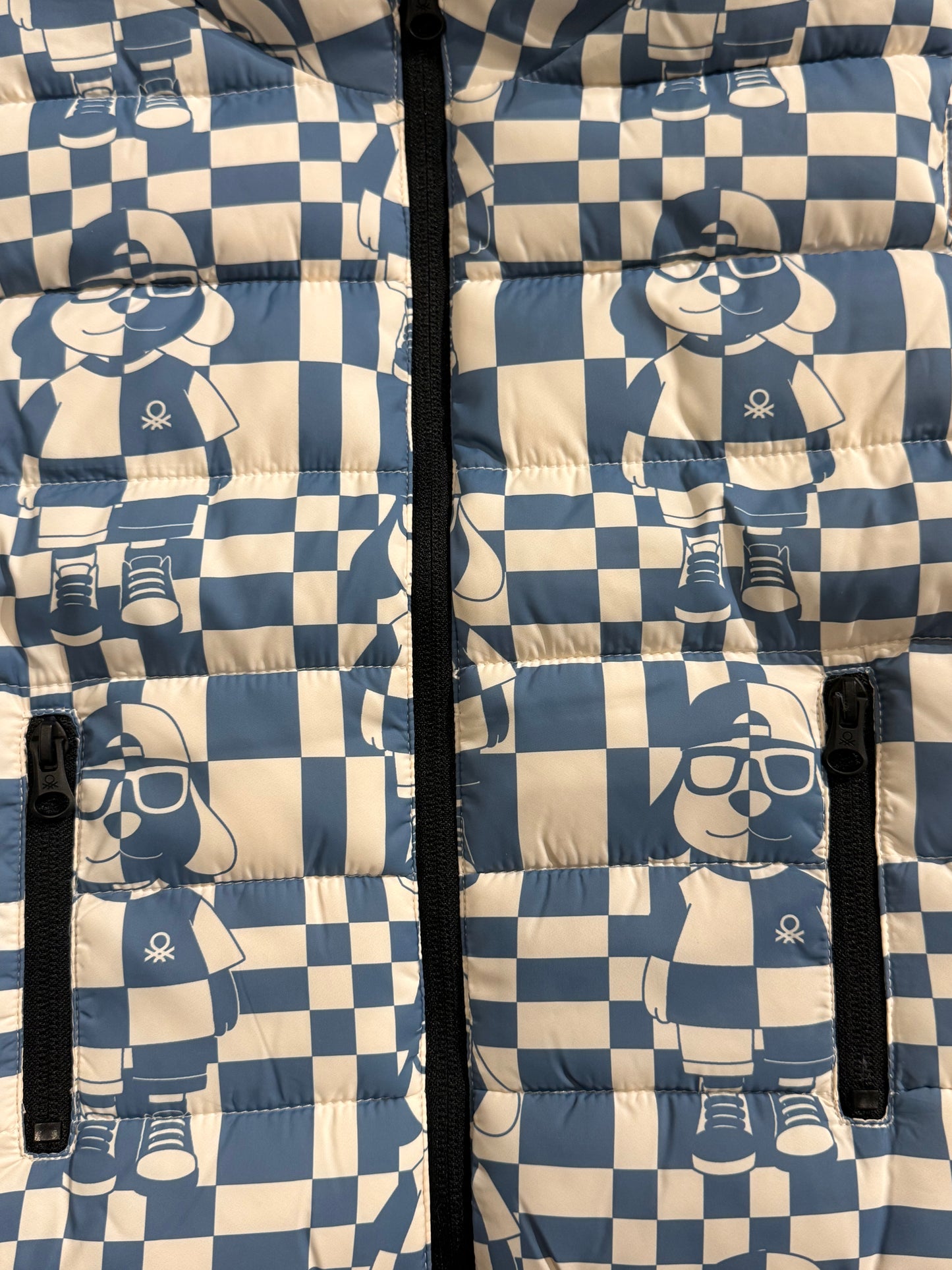 PADDED VEST WITH HOOD