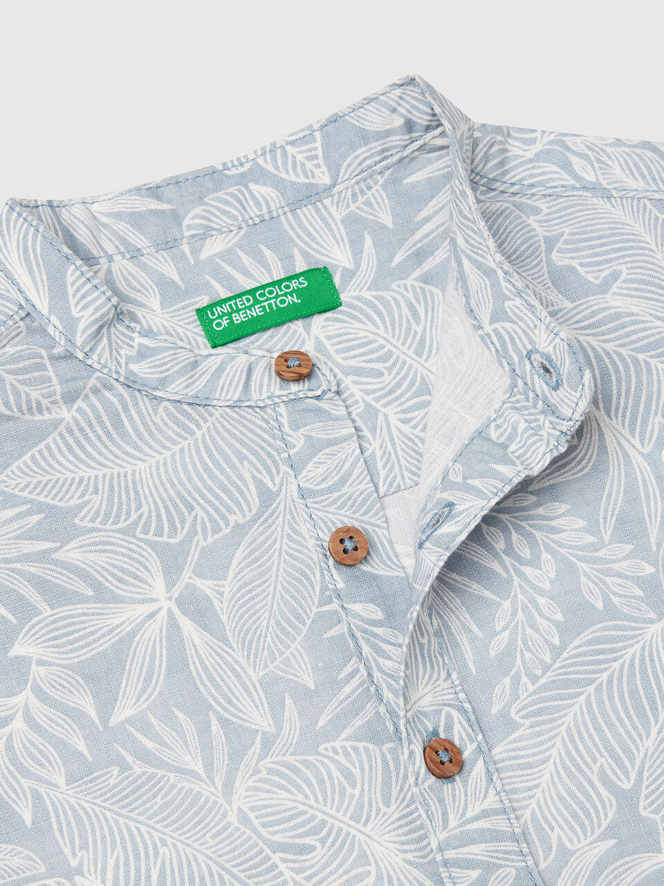 TROPICAL PRINT SHIRT