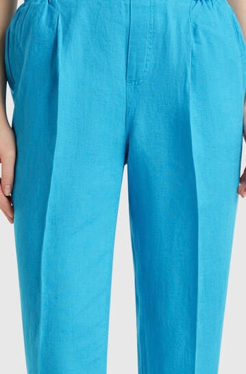 SOFT TROUSERS IN PURE LINEN