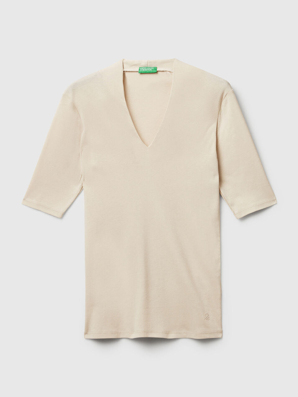 SLIM FIT T-SHIRT IN LONG FIBER COTTON