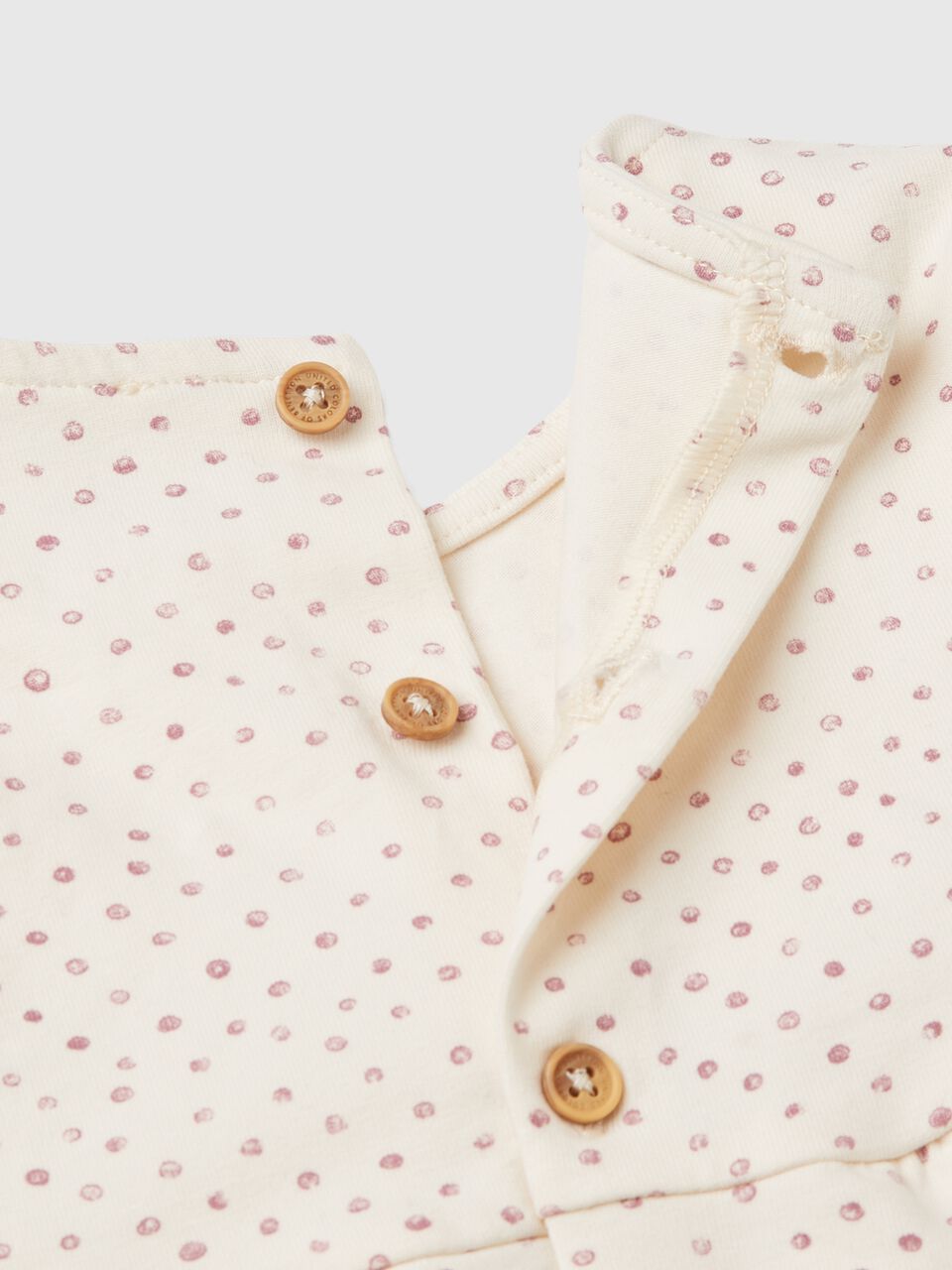 PATTERNED DRESS WITH BOW