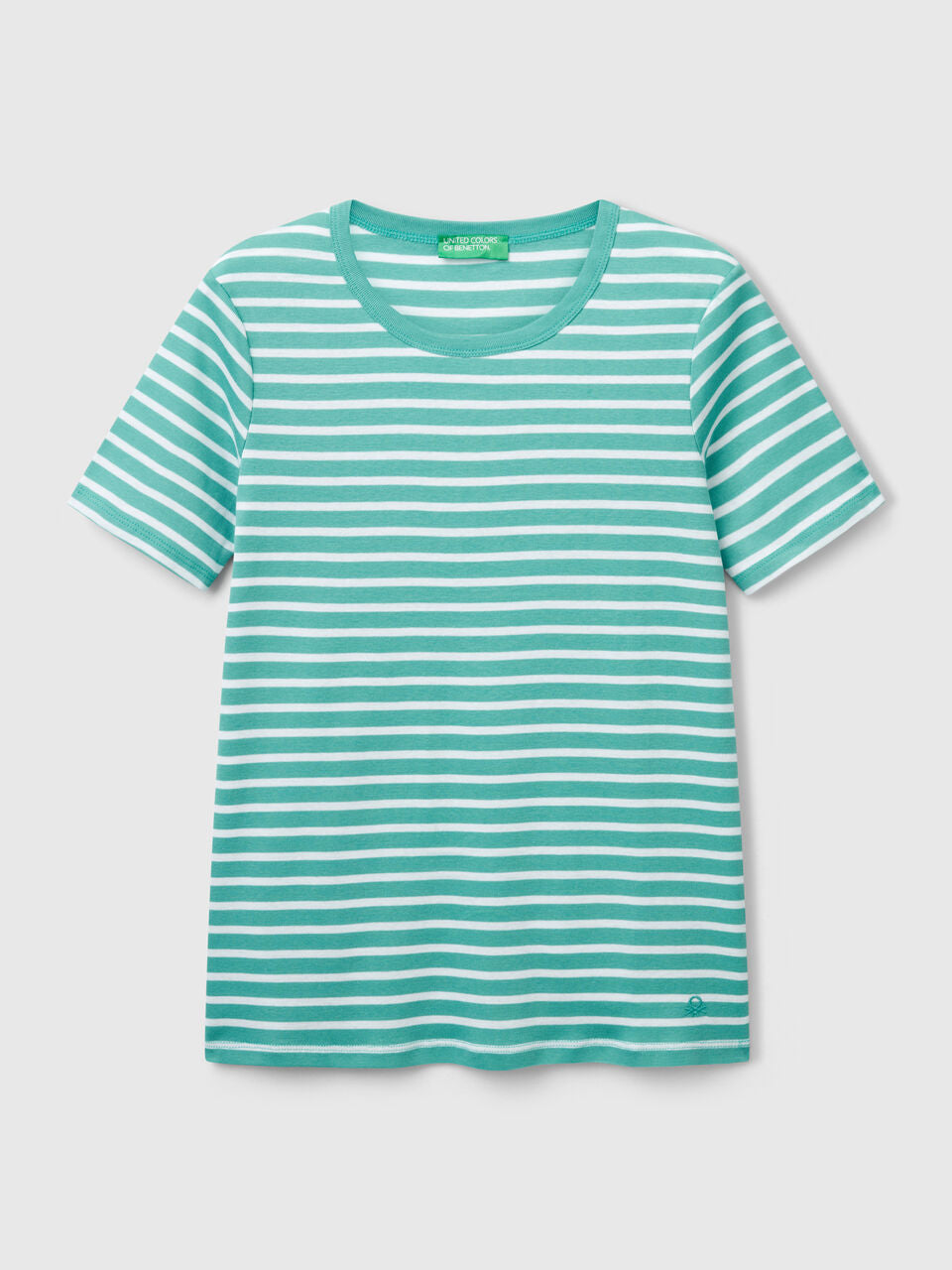CREW NECK STRIPED T-SHIRT