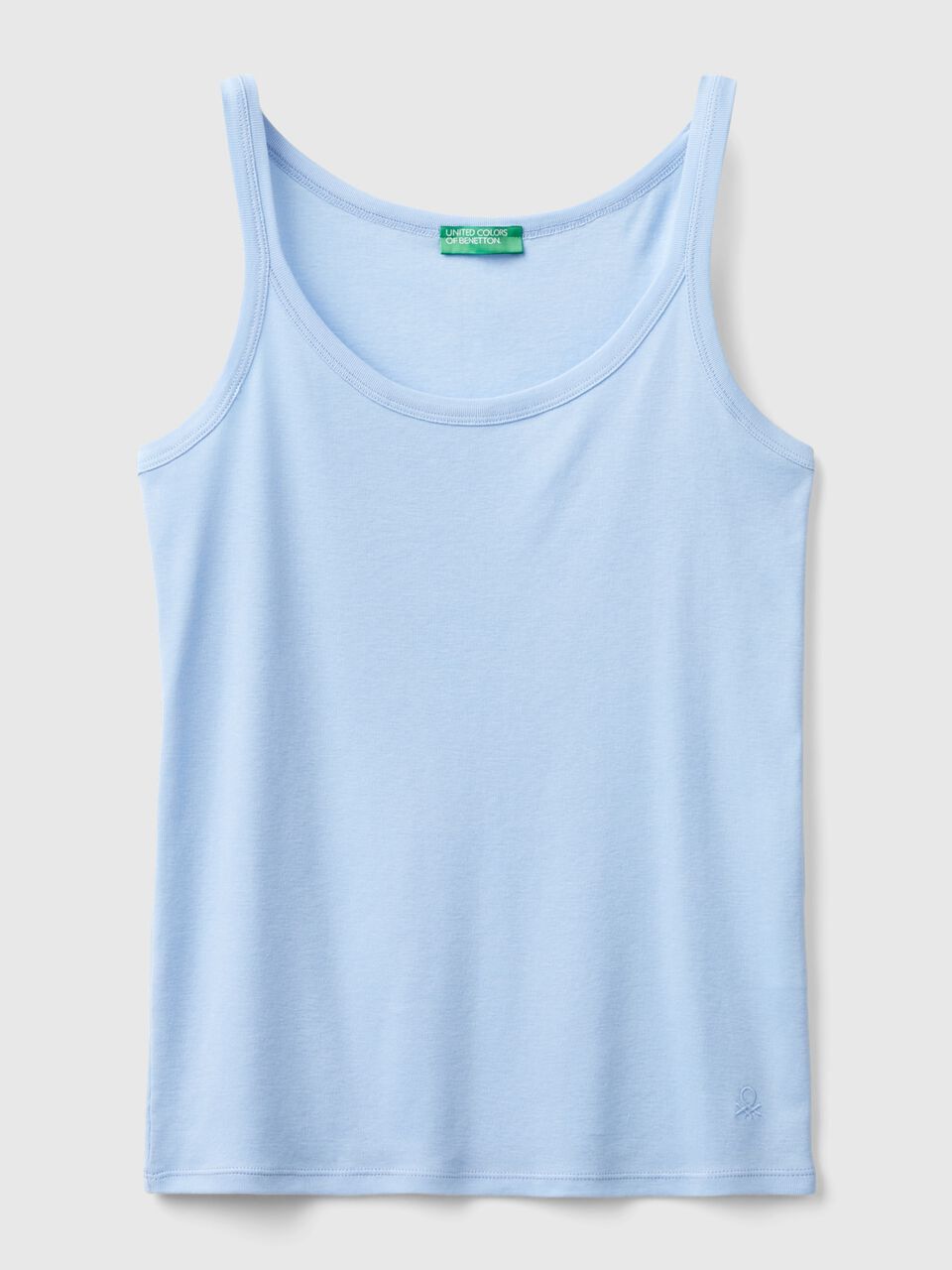 TANK TOP IN PURE COTTON