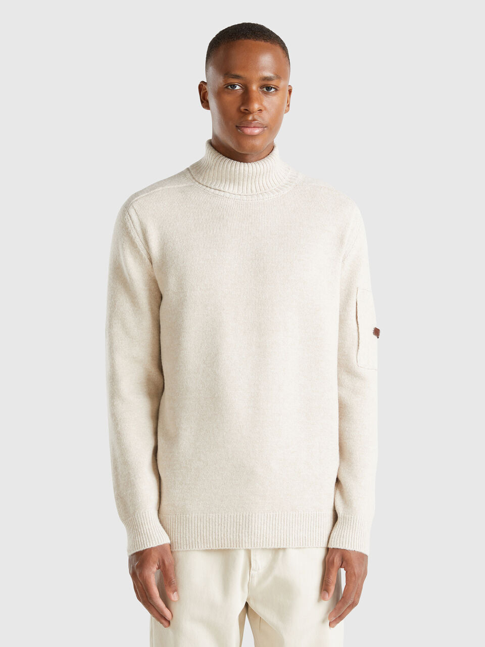 TURTLENECK SWEATER WITH POCKET