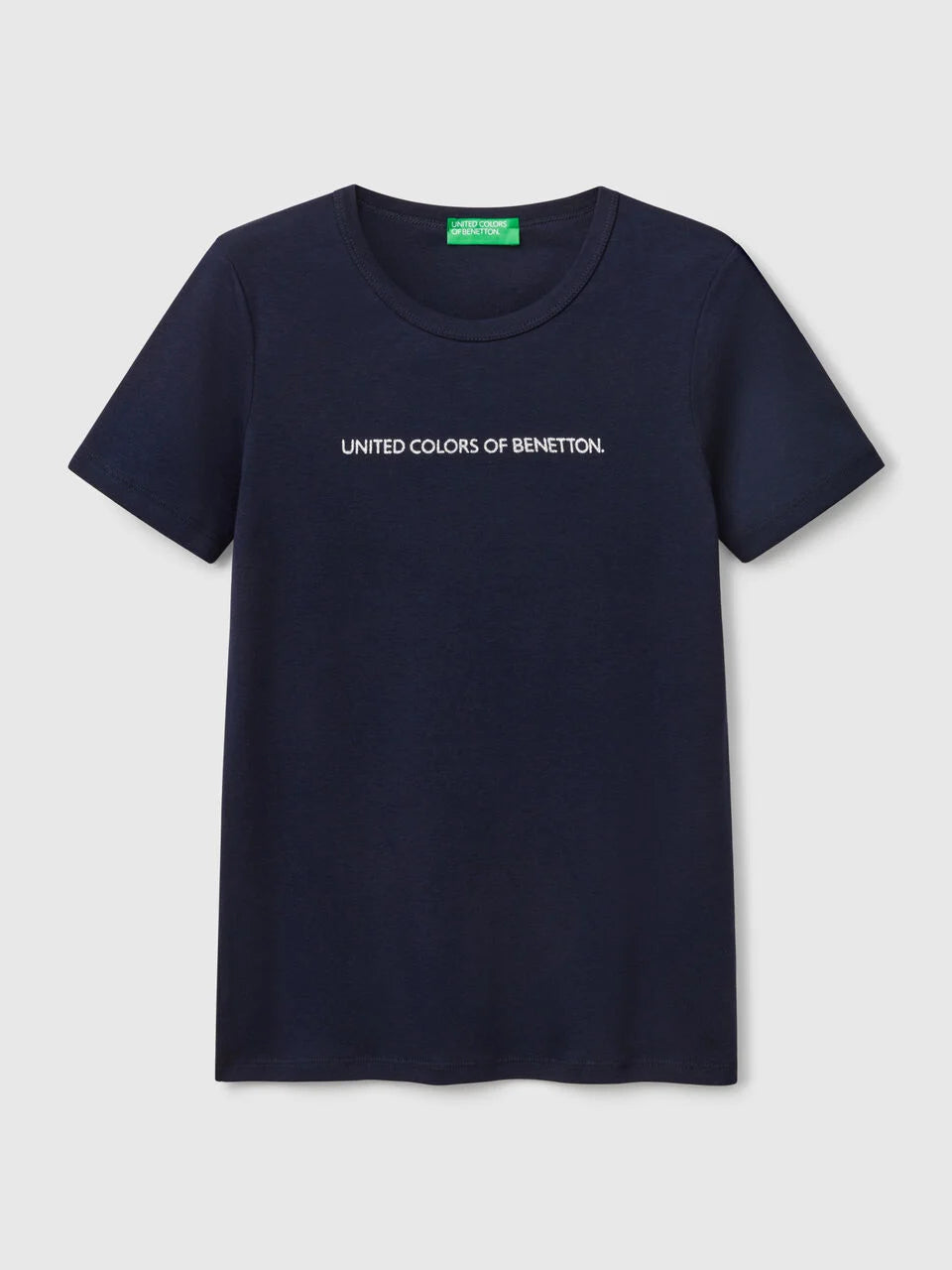 T-SHIRT IN 100% COTTON WITH GLITTER PRINT LOGO