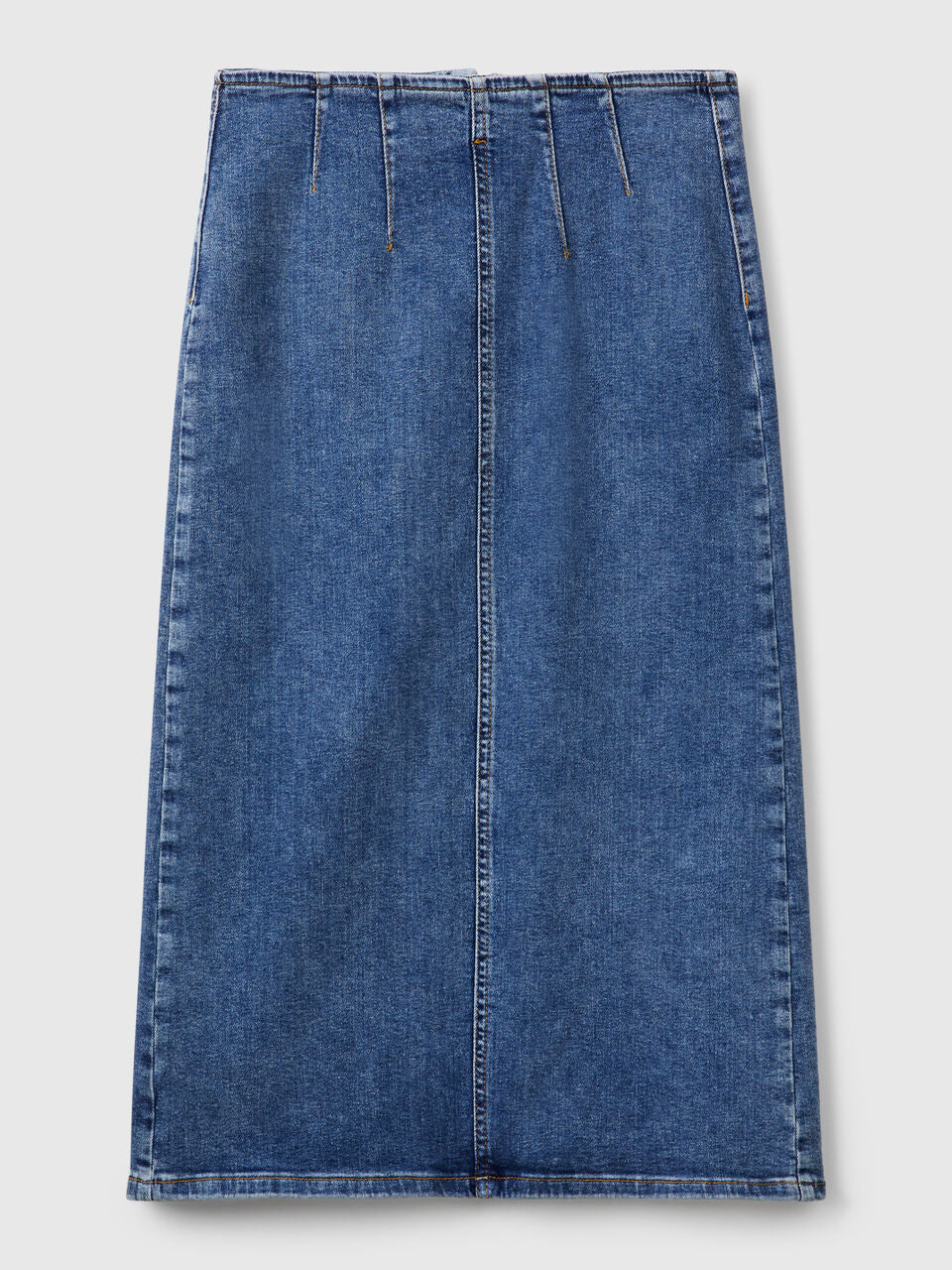 DENIM PENCIL SKIRT