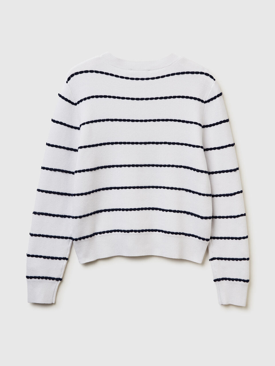 JACQUARD SWEATER IN VISCOSE BLEND