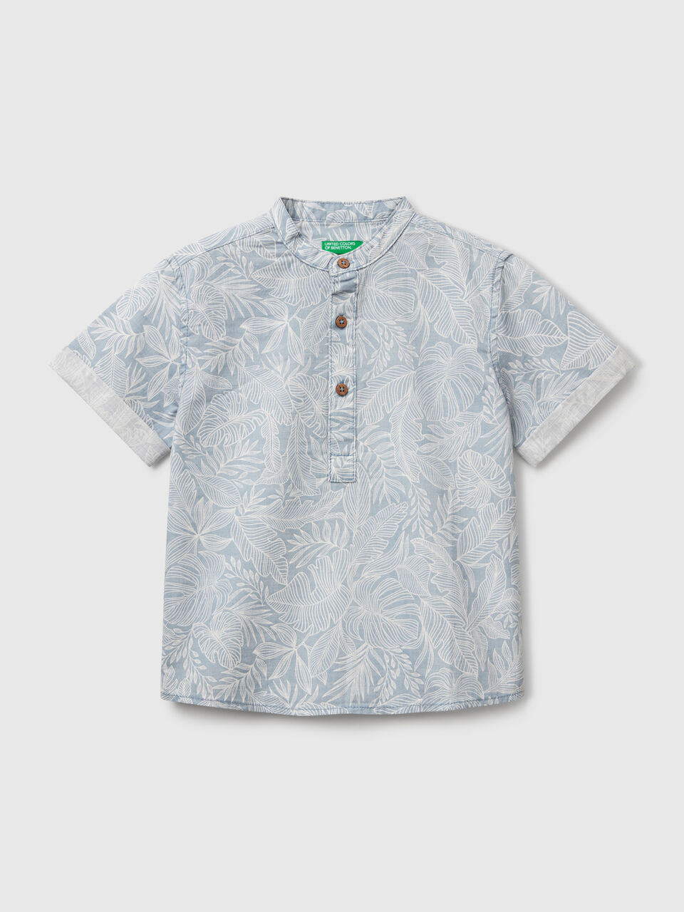TROPICAL PRINT SHIRT