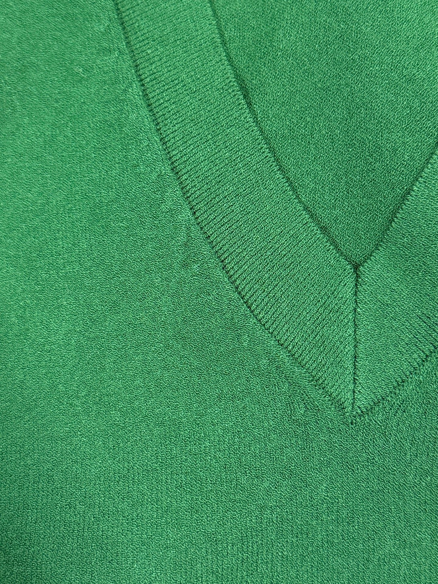 V-NECK VISCOSE BLEND SWEATER