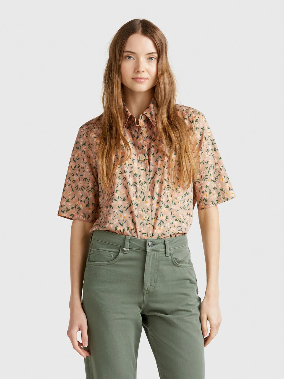 PATTERNED SHIRT IN LIGHTWEIGHT COTTON