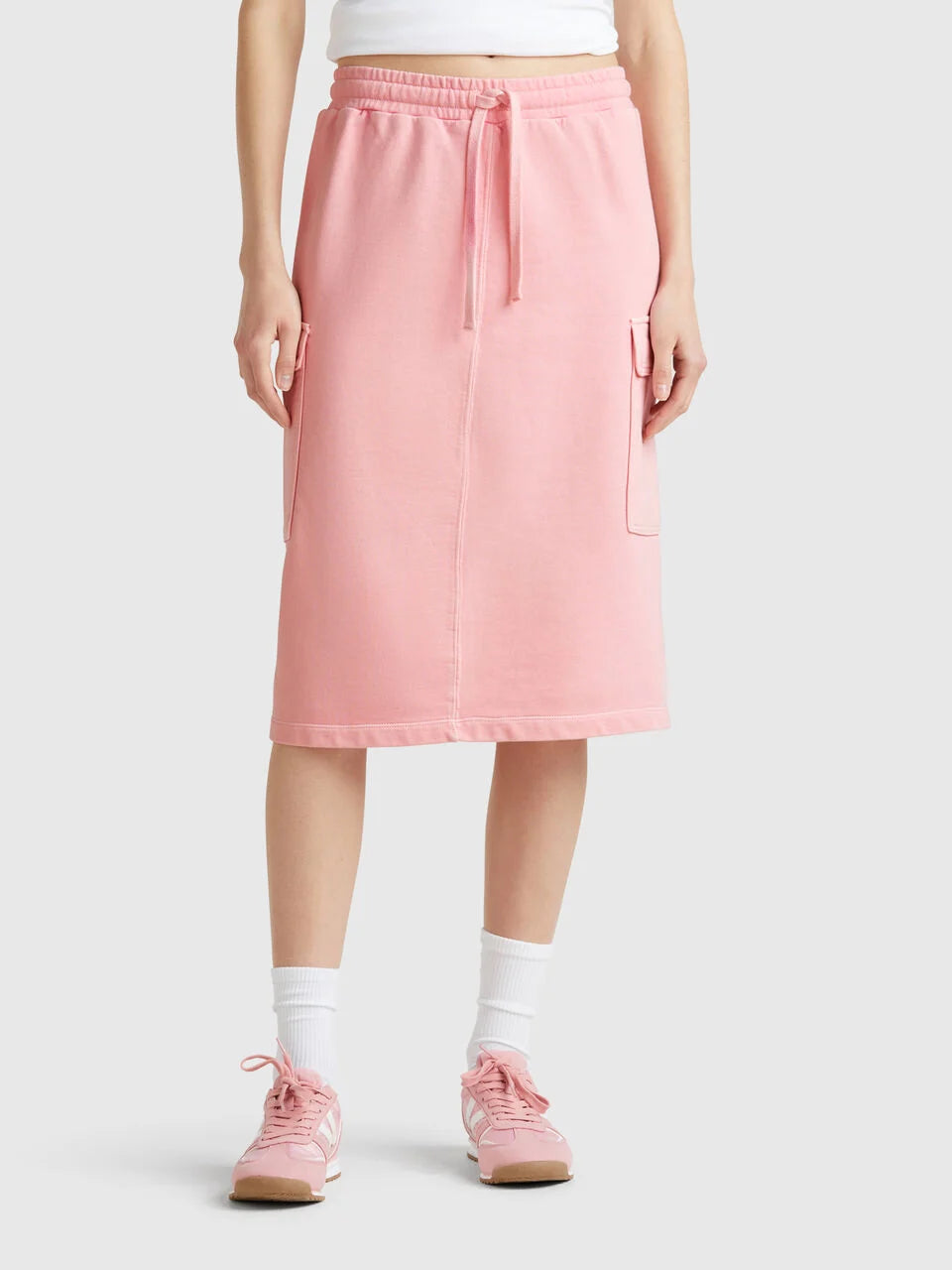 SWEAT CARGO SKIRT