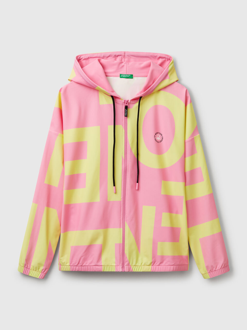 SPORTS SWEATSHIRT WITH LOGO PRINT