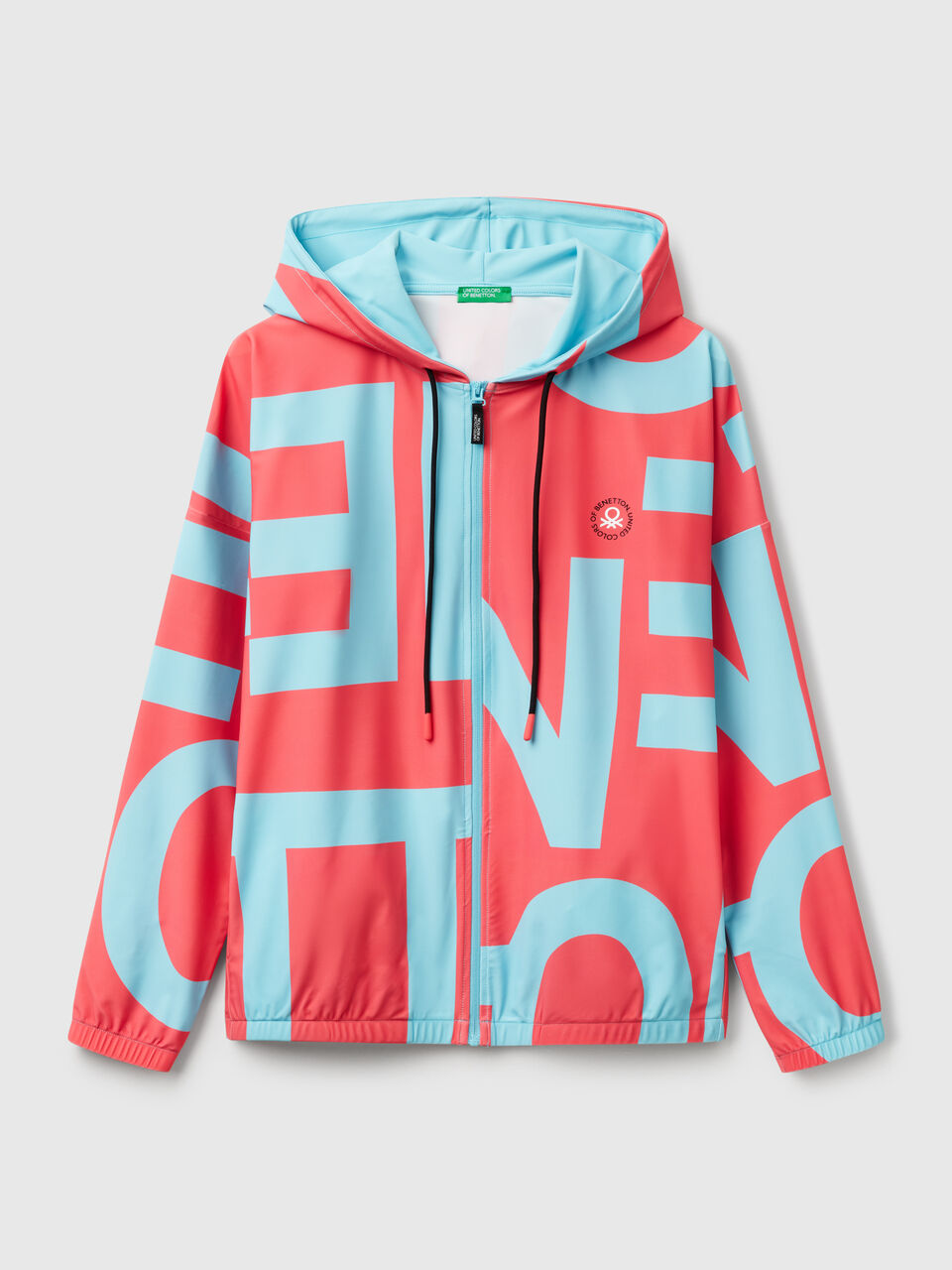SPORTS SWEATSHIRT WITH LOGO PRINT