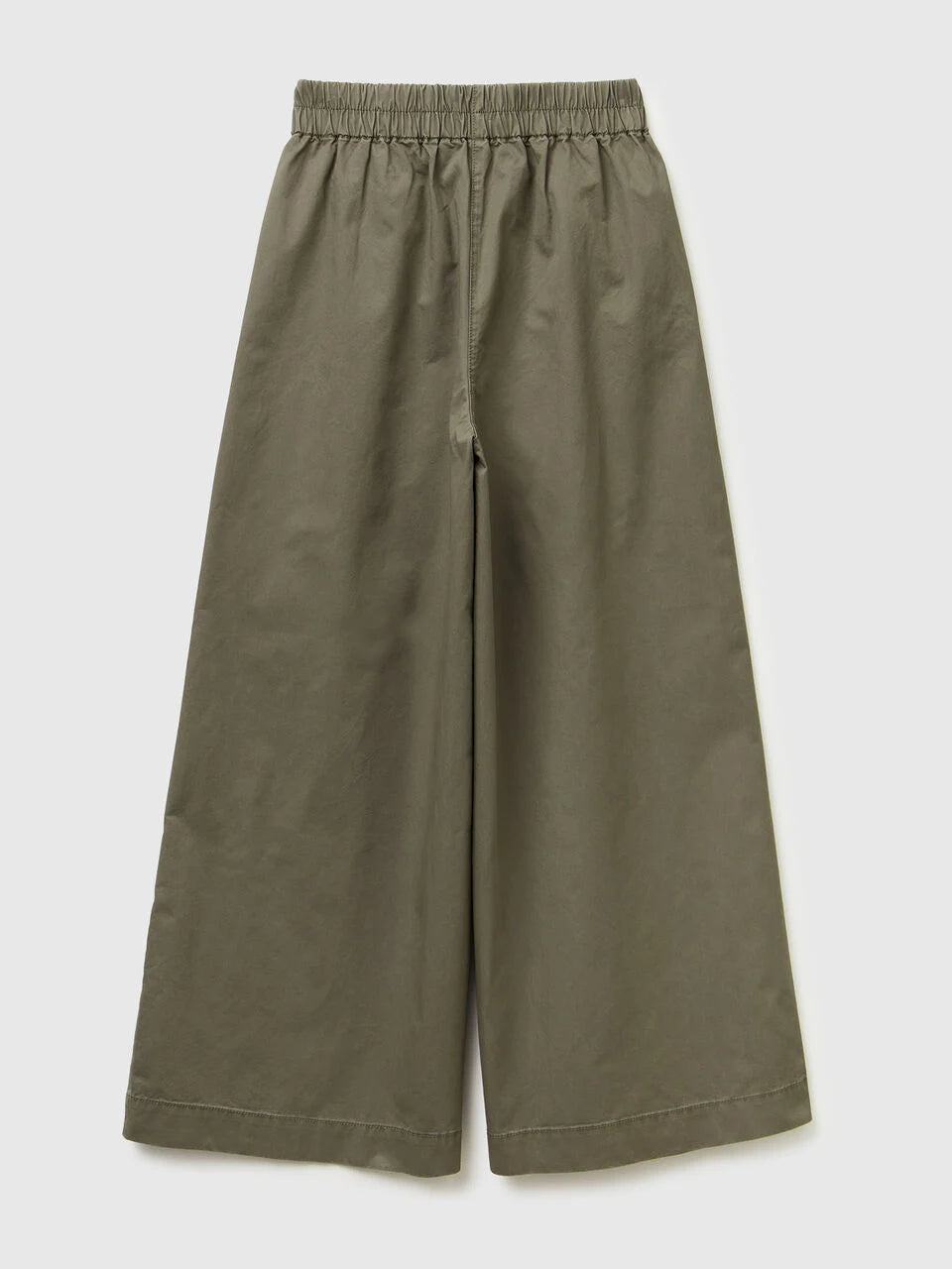WIDE TROUSERS IN PURE COTTON
