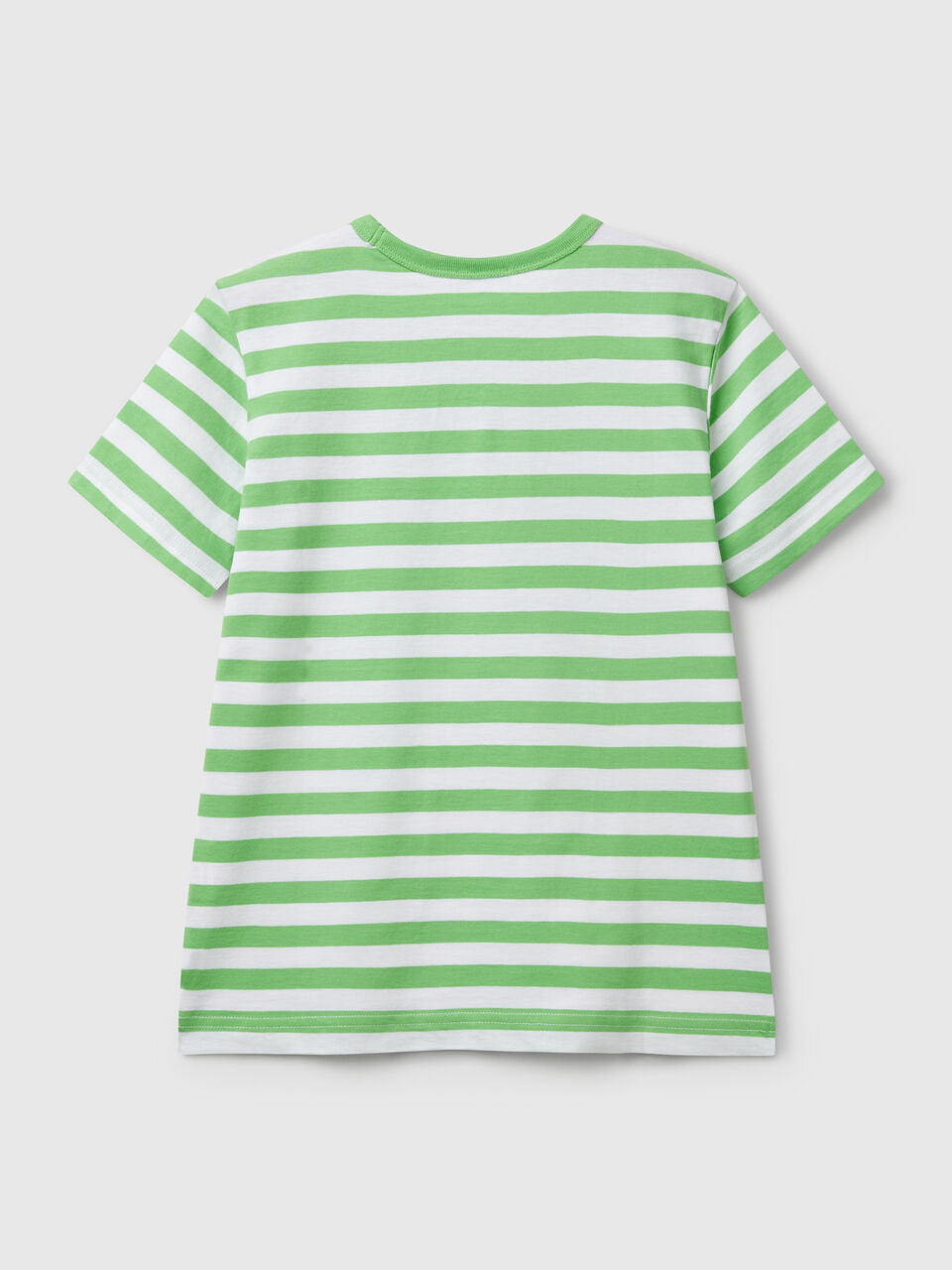 100% COTTON STRIPED T-SHIRT