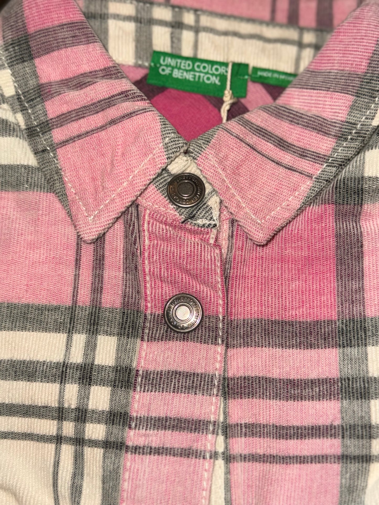 VELVET TARTAN SHIRT