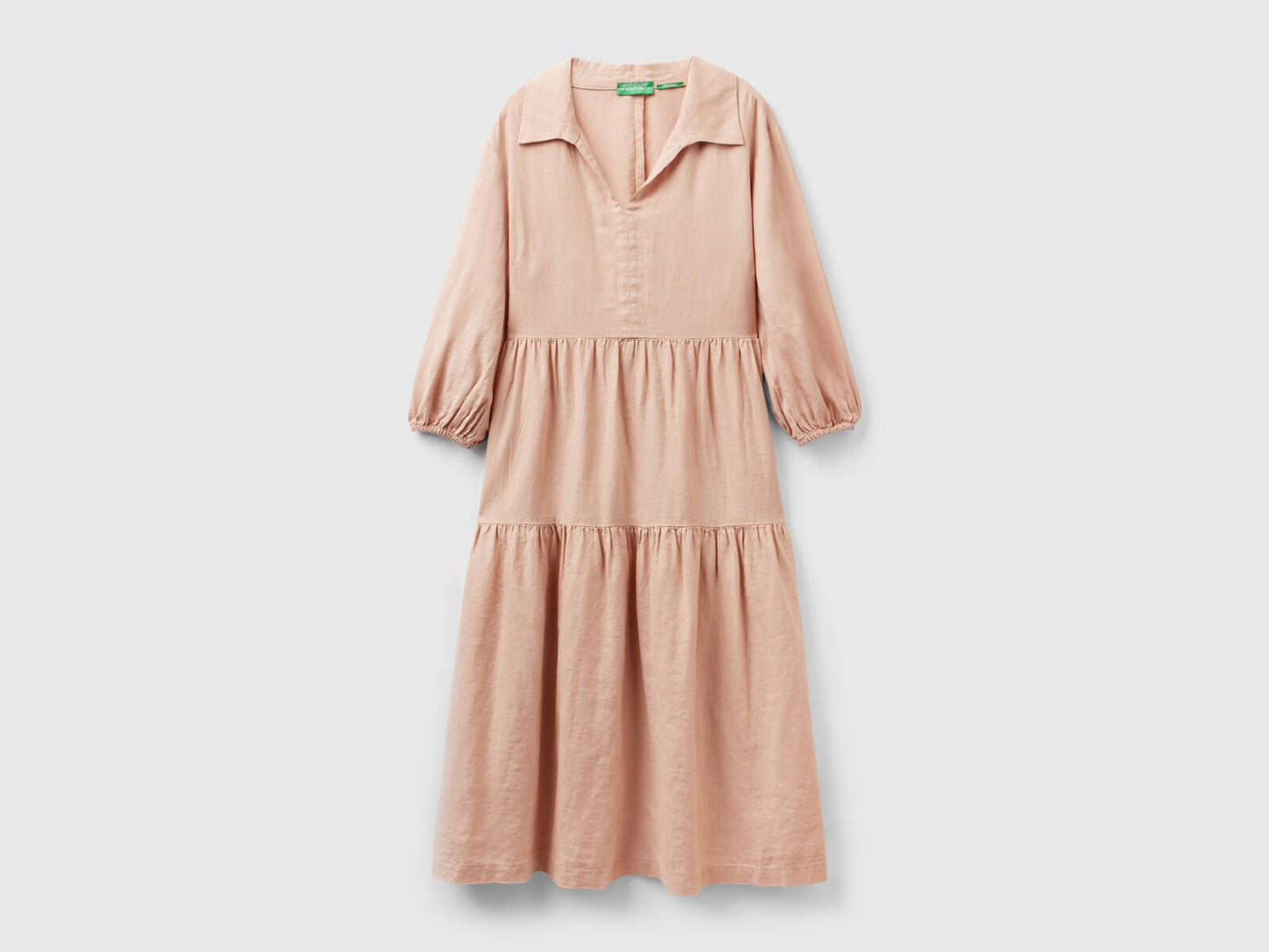 Linen Half Sleeve Dress