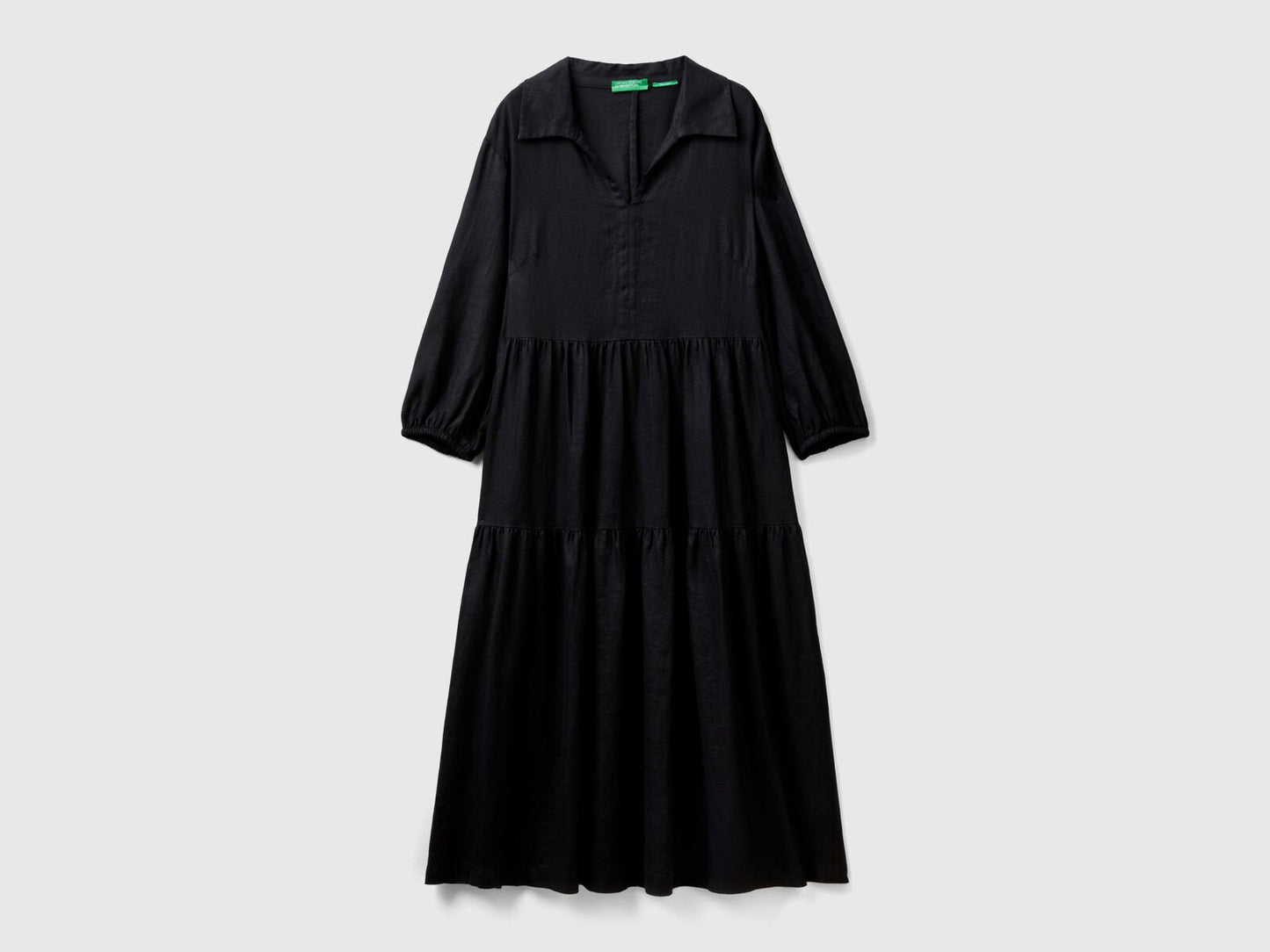 Linen Half Sleeve Dress