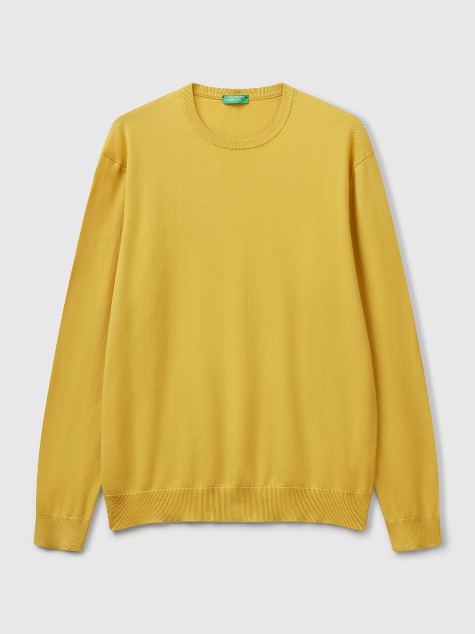 100% COTTON CREW NECK SWEATER