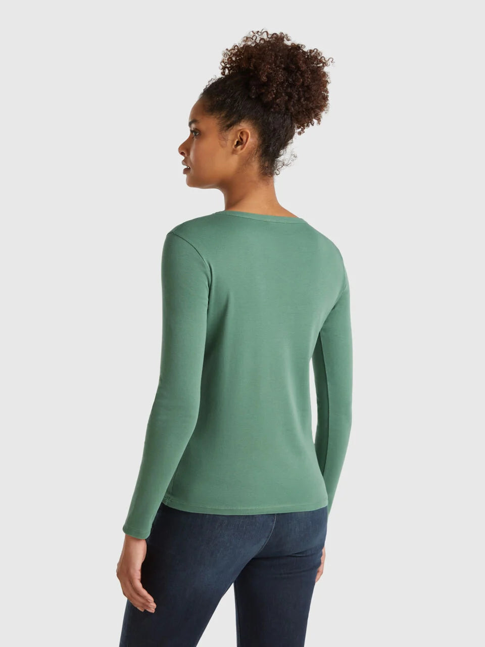 PINK 100% COTTON LONG SLEEVE T-SHIRT