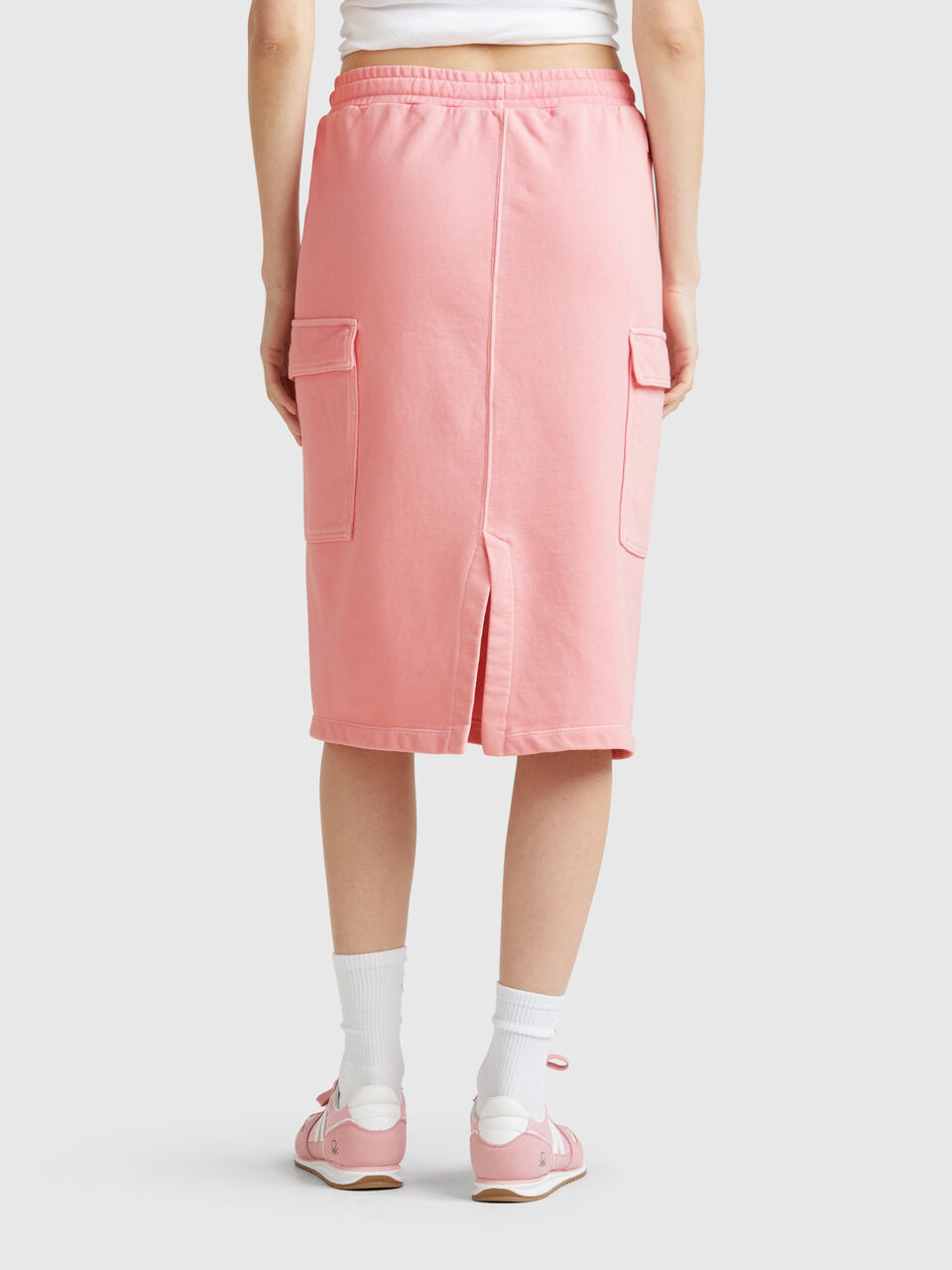 SWEAT CARGO SKIRT