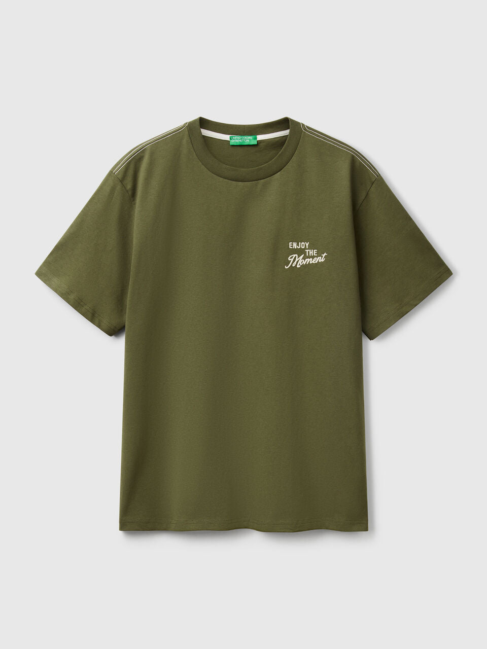 T-SHIRT IN COTTON WITH EMBROIDERY