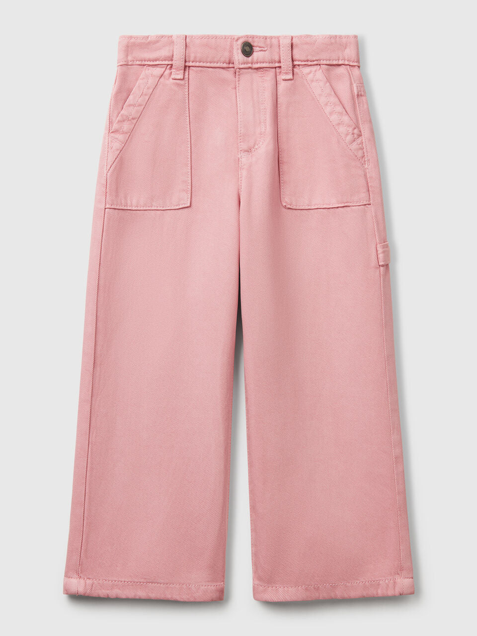 FLOWY TROUSERS WITH TAPERED LEG