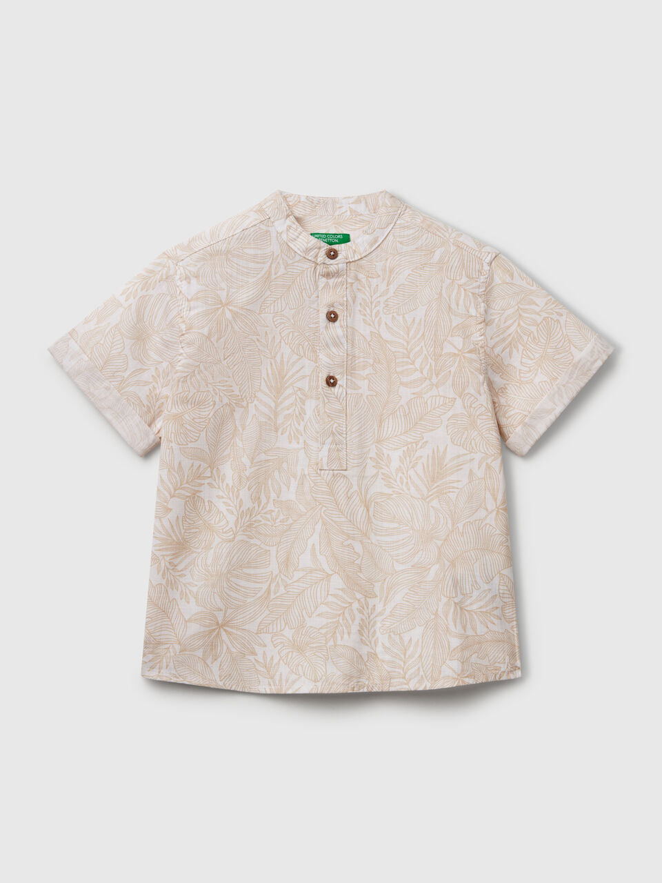 TROPICAL PRINT SHIRT