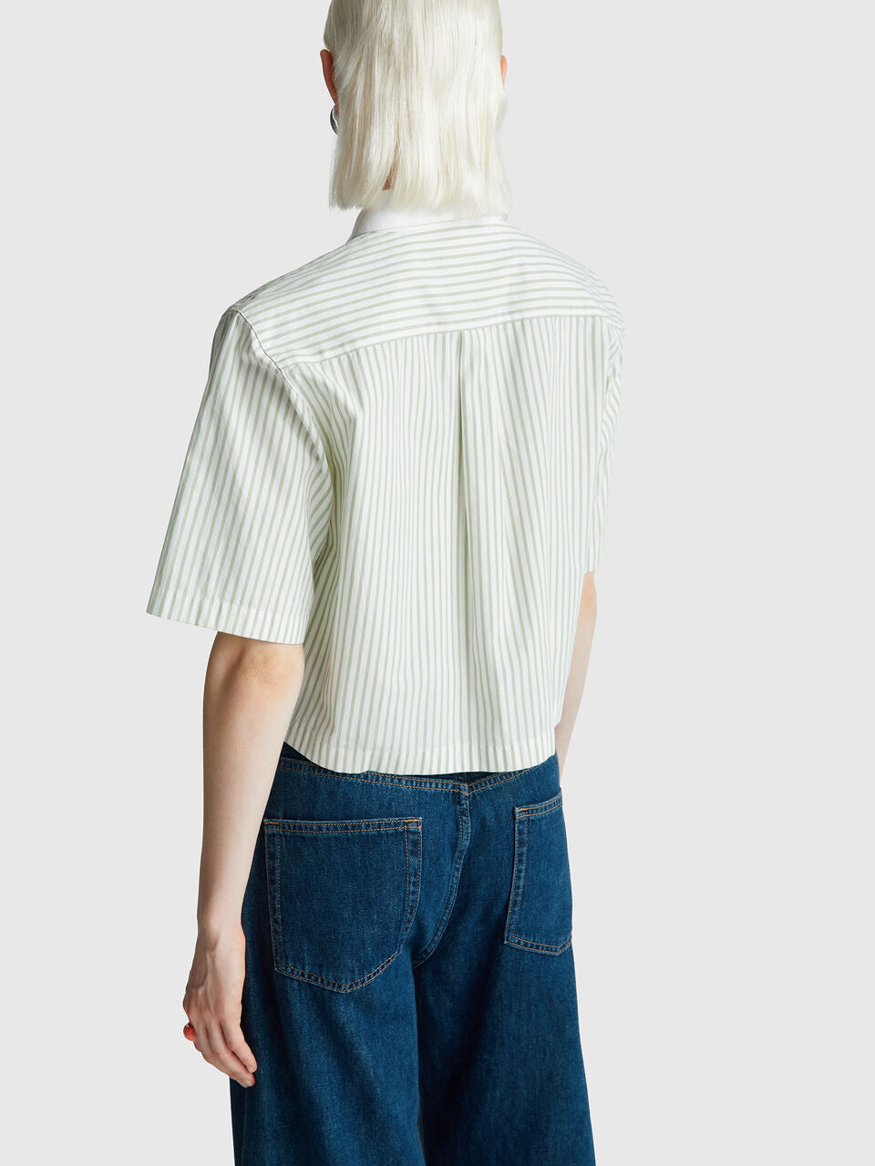 STRIPED SHIRT IN PURE COTTON