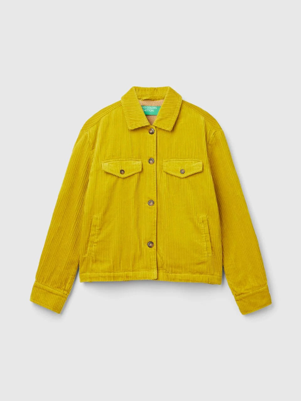 VELVET JACKET WITH TEDDY LINING