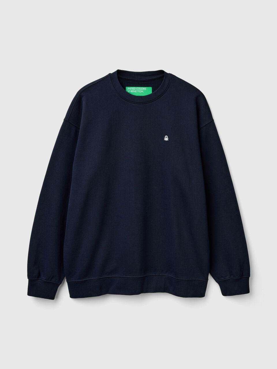 SWEATSHIRT WITH LOGO PATCH