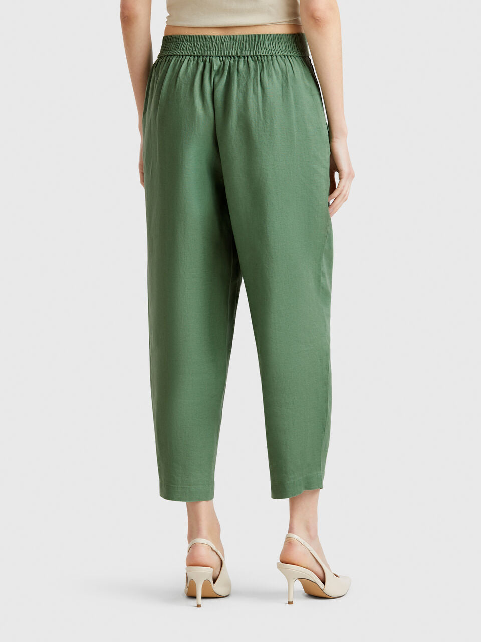 SOFT TROUSERS IN PURE LINEN