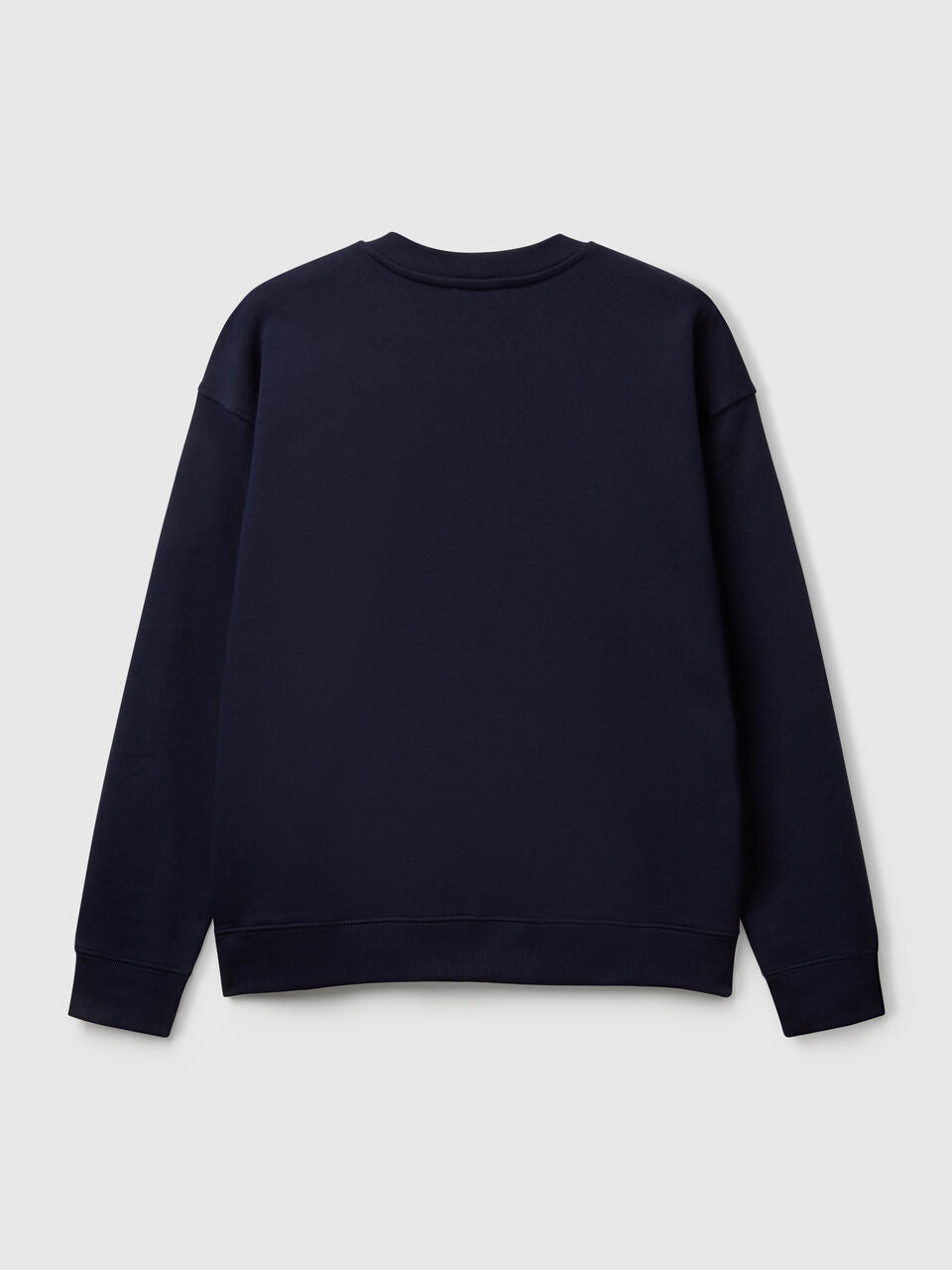 WARM SWEATSHIRT WITH EMBROIDERED LOGO