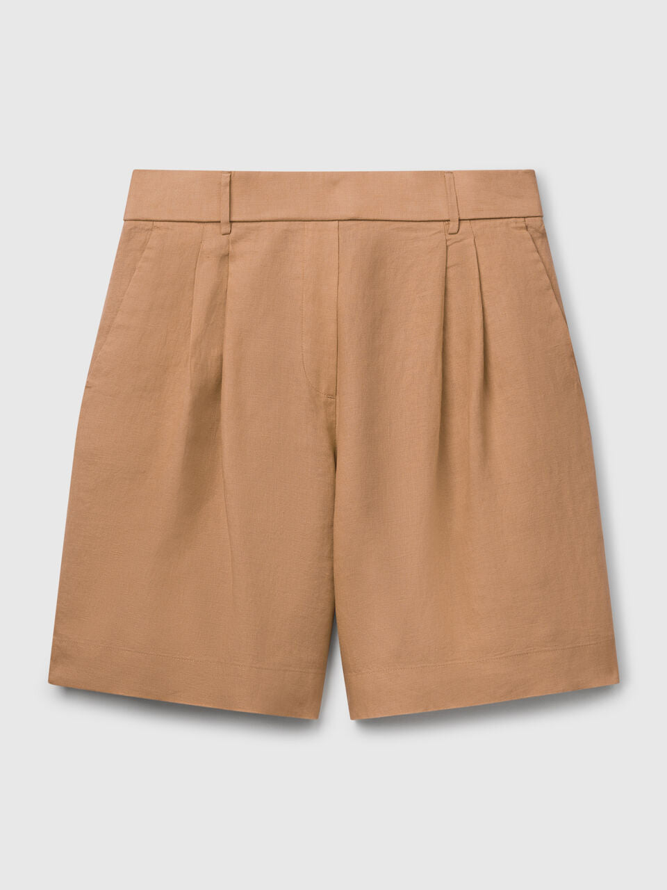 100% LINEN BERMUDAS