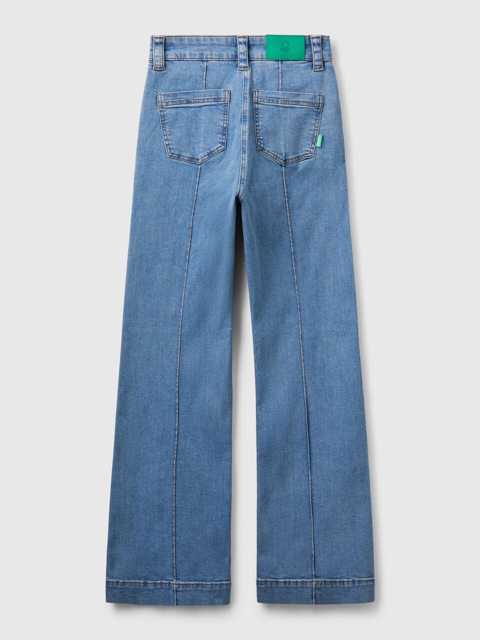 HIGH-WAISTED FLARE FIT JEANS