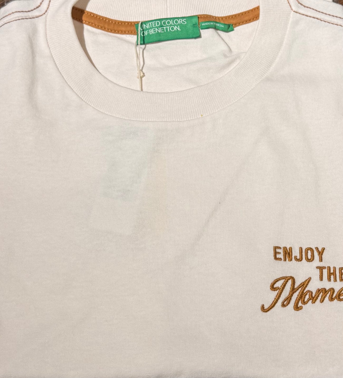 T-SHIRT IN COTTON WITH EMBROIDERY