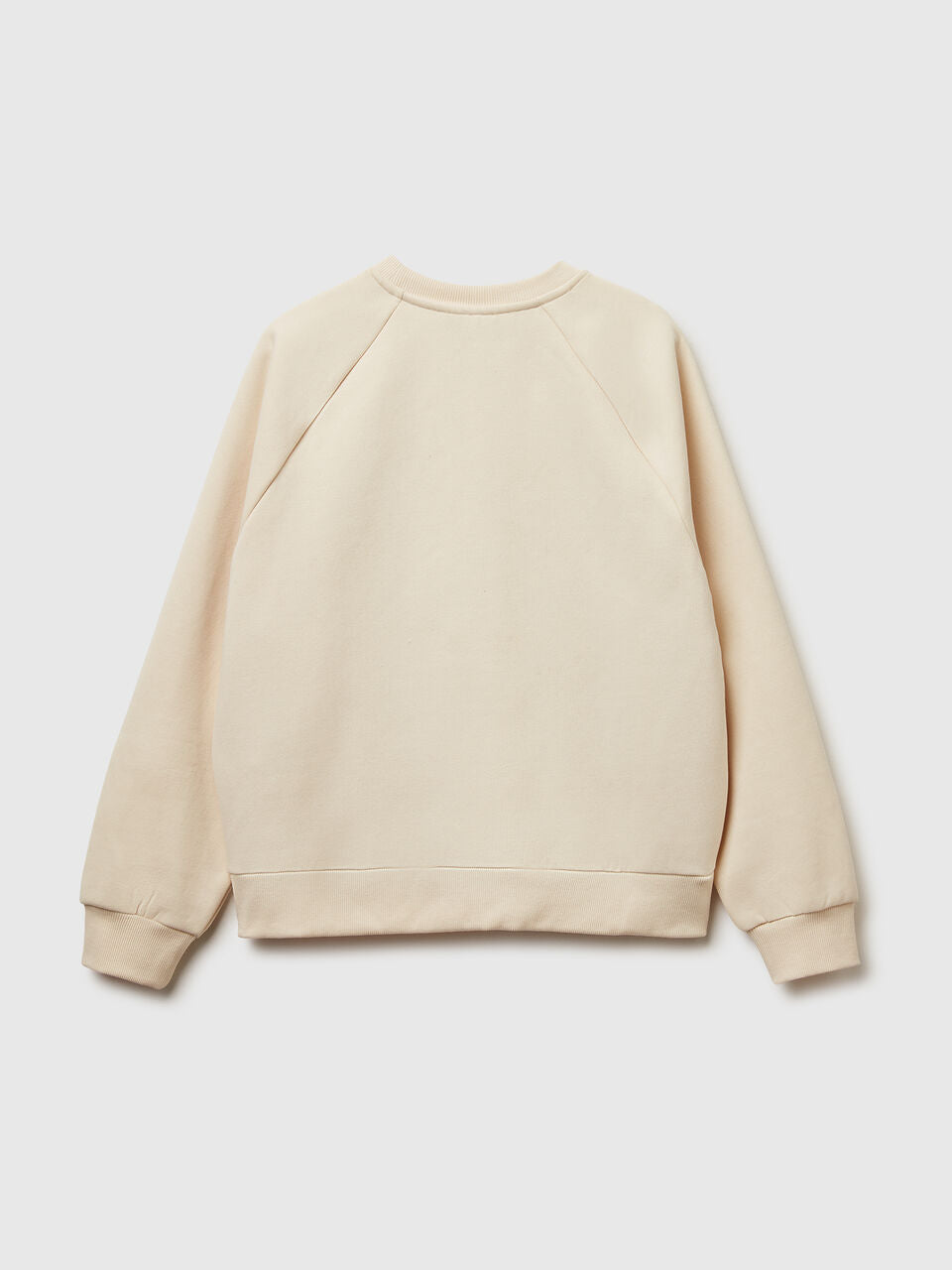 HOT REGULAR FIT SWEATSHIRT WITH EMBROIDERY FLOWERS