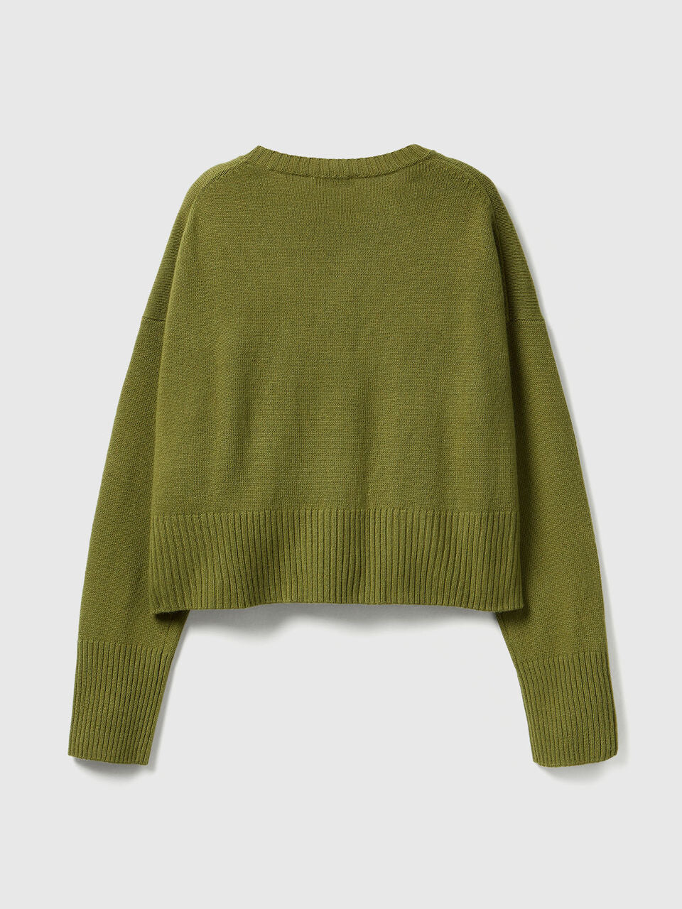 SWEATER IN WOOL AND VISCOSE BLEND