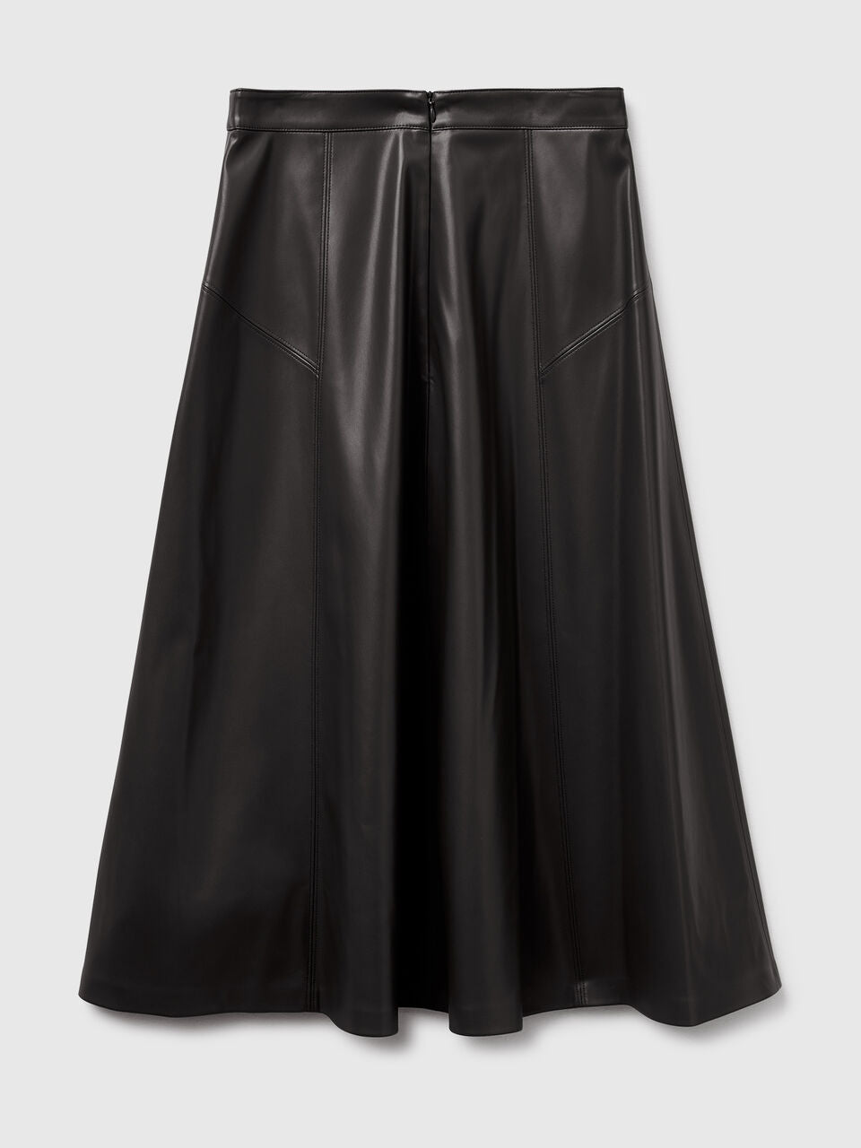 SKIRT IN IMITATION LEATHER
