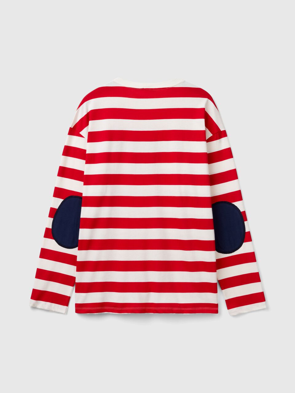 STRIPED T-SHIRT WITH PRINT
